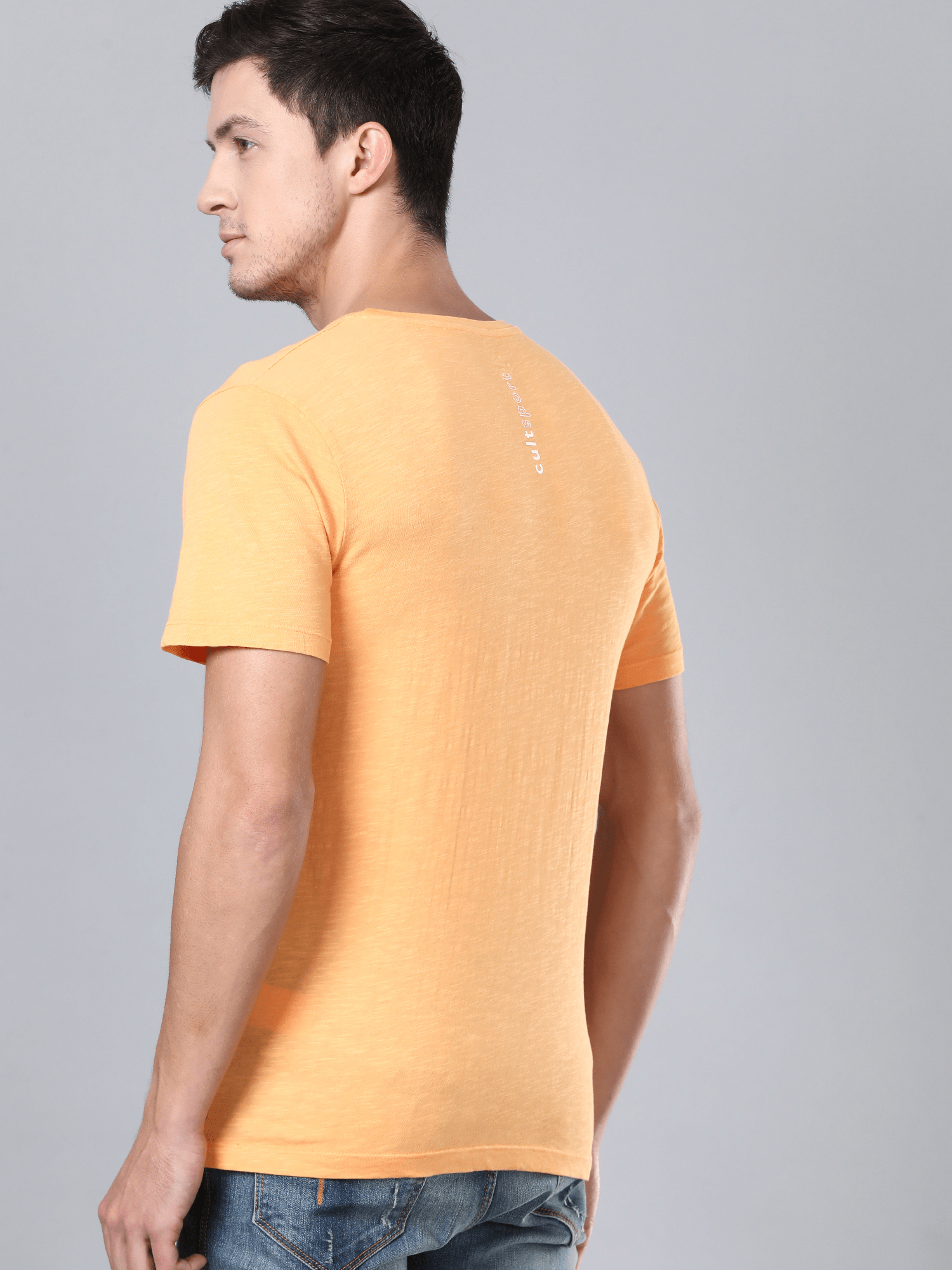 Everyday Mark Yellow Casual Tee