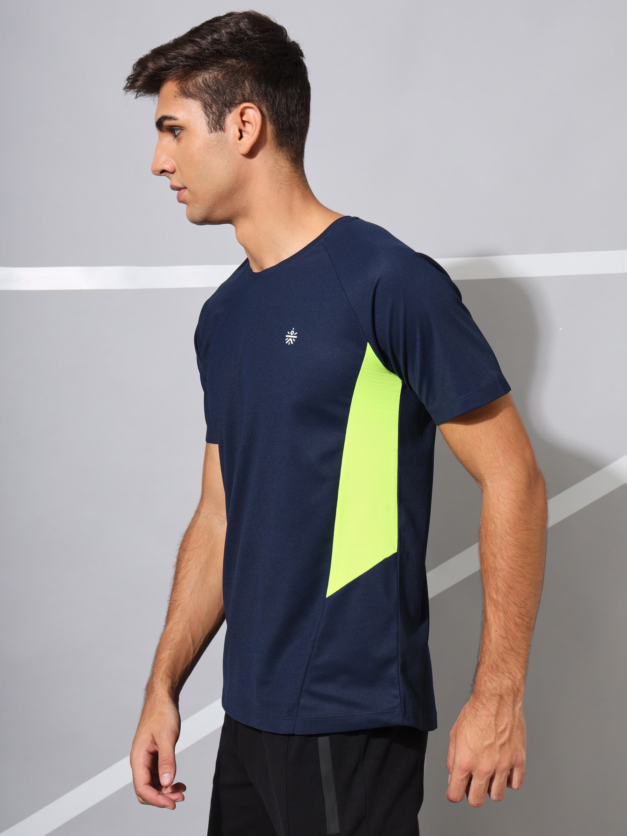 Colourblock Panel Active T-shirt