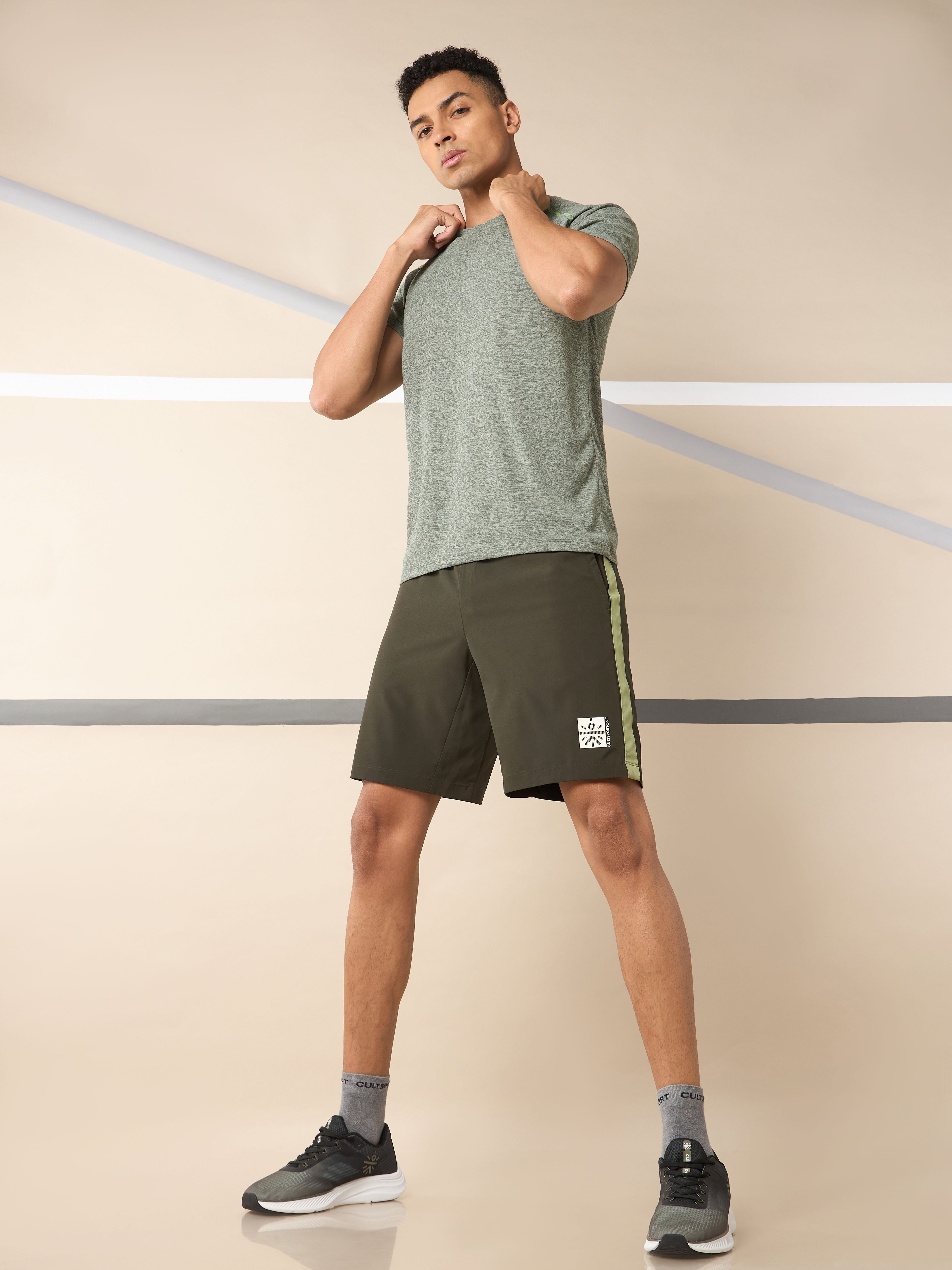 Men's Flex Olive Comfortech T-shirt