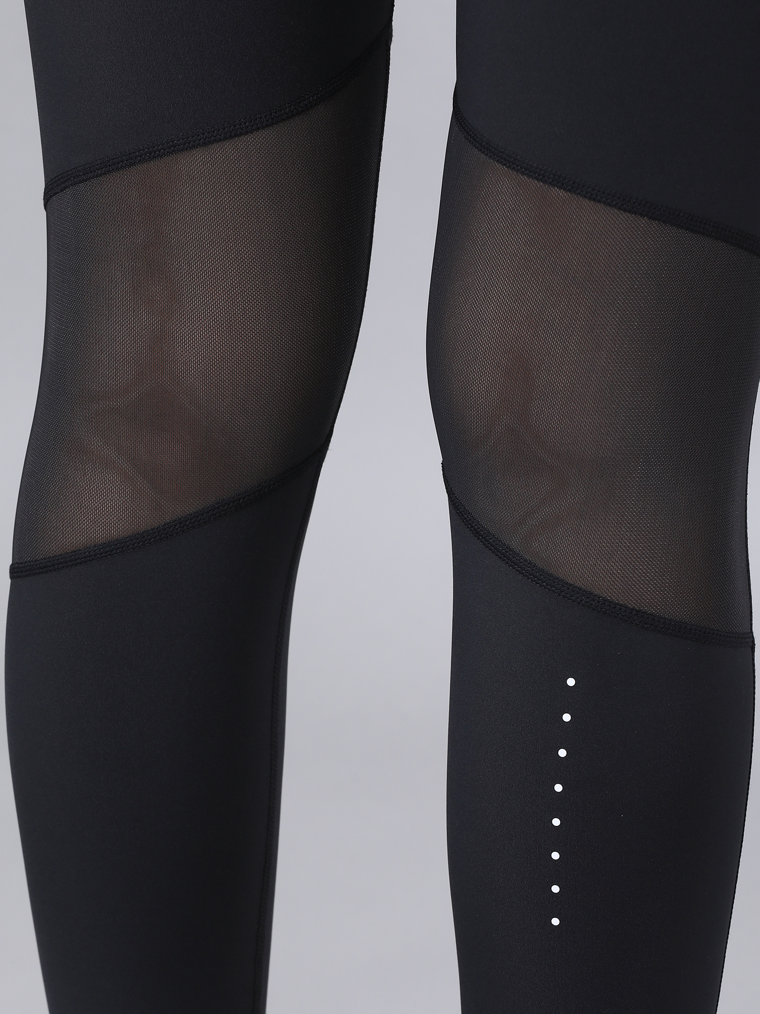 AbsoluteFit Power Mesh Black workout Leggings