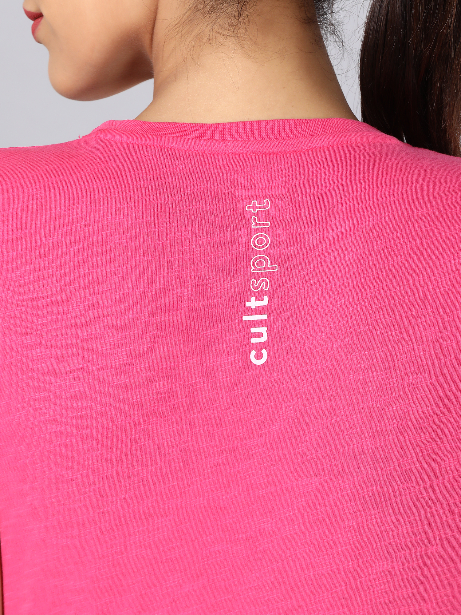 Everyday Graph Pink Casual Tee