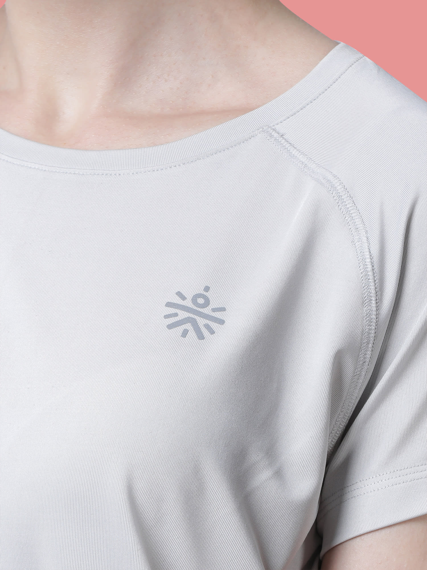 Vital Rep Quite Grey Training Slim Tee