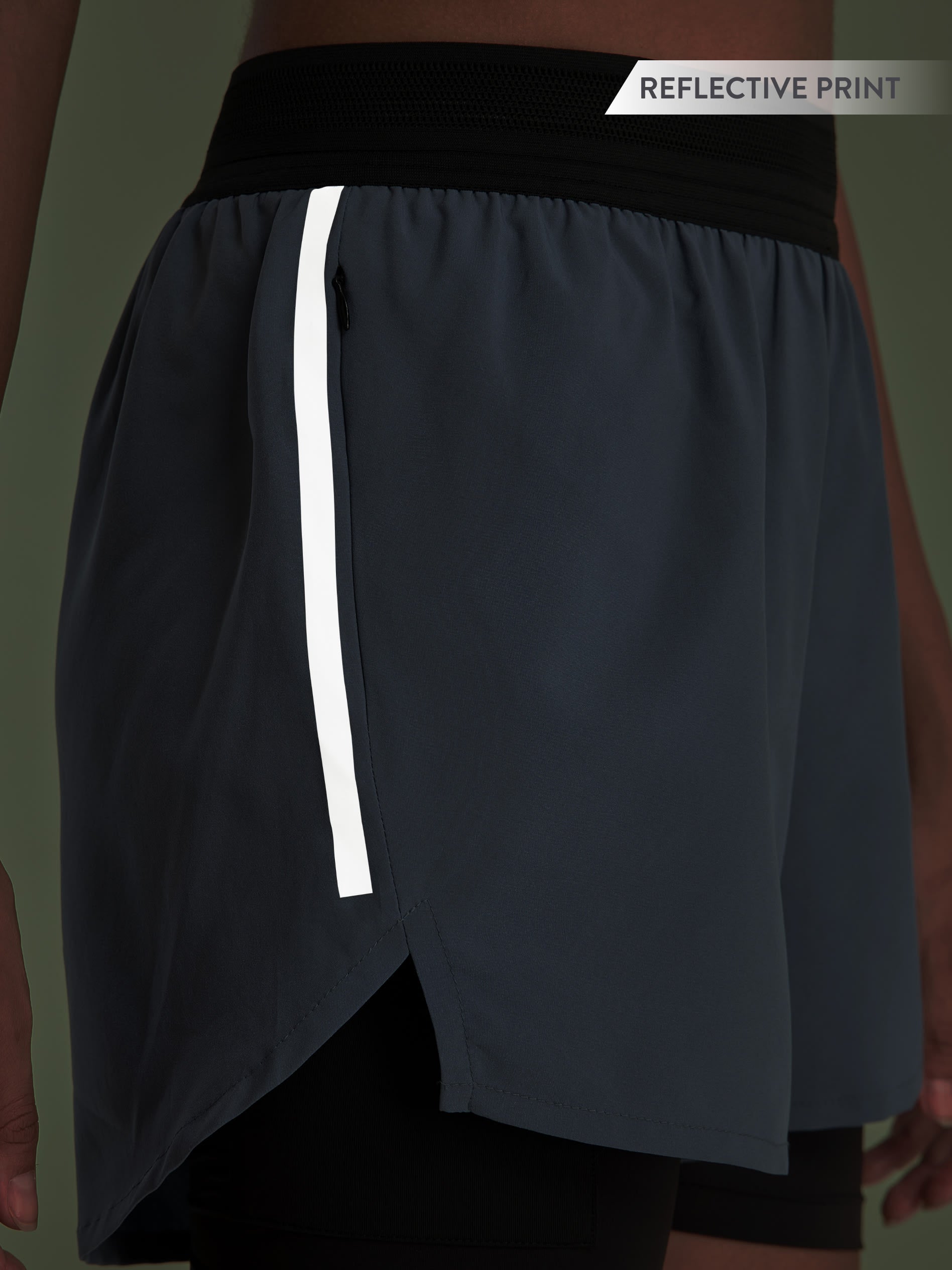 Running Shorts with Inner Tights