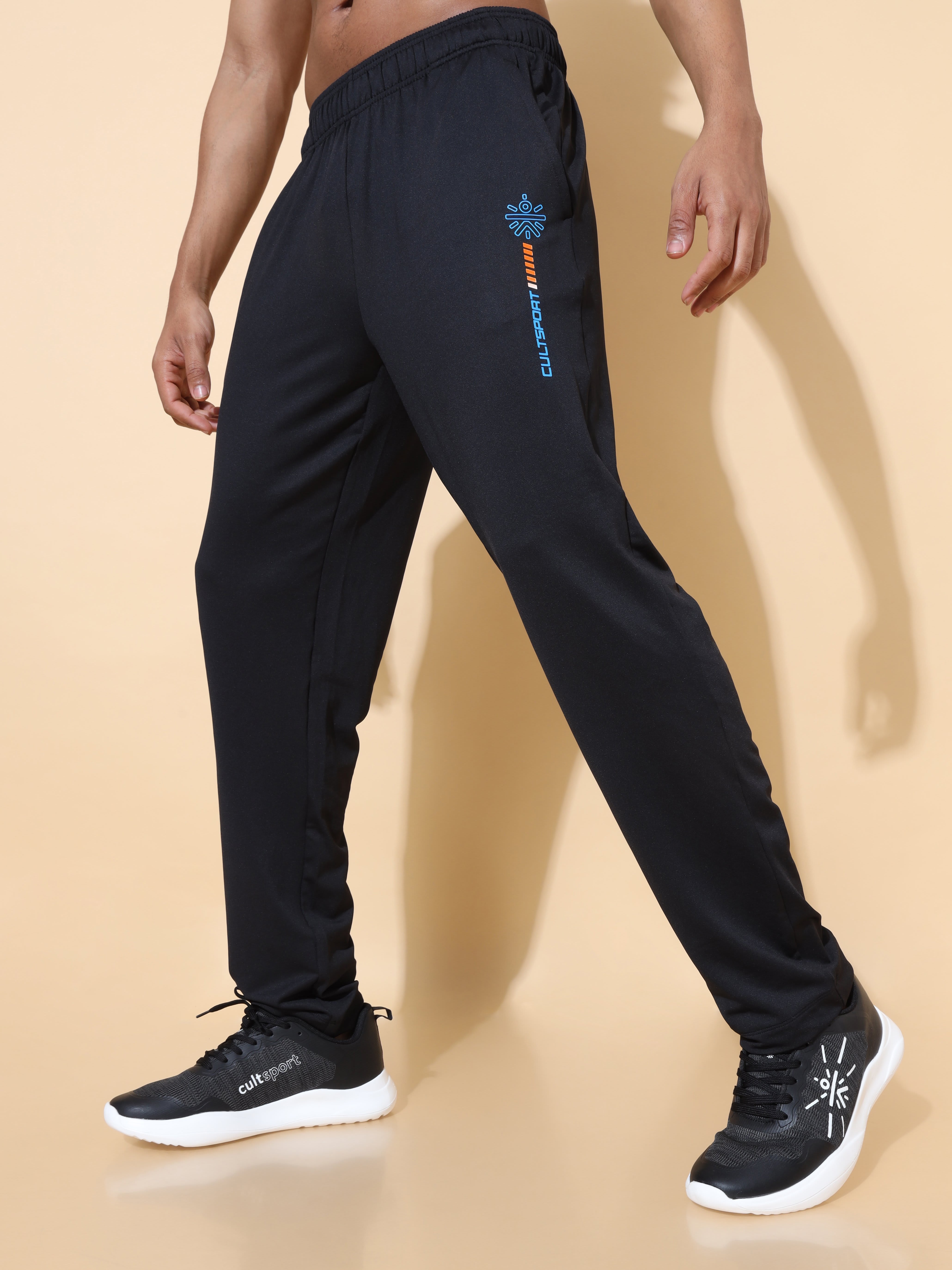 Active Track Pants with Graphic Print