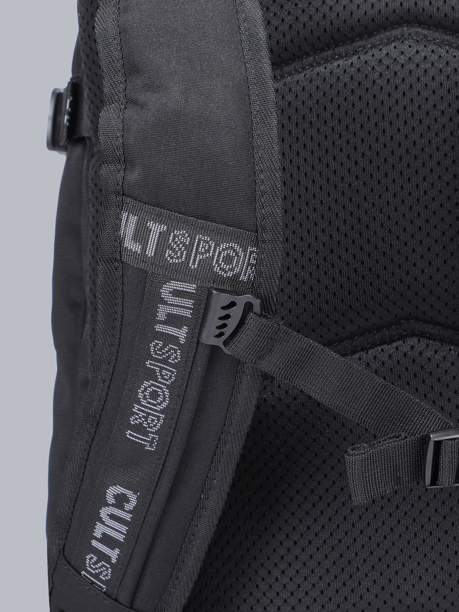 Signature Square Black Backpack