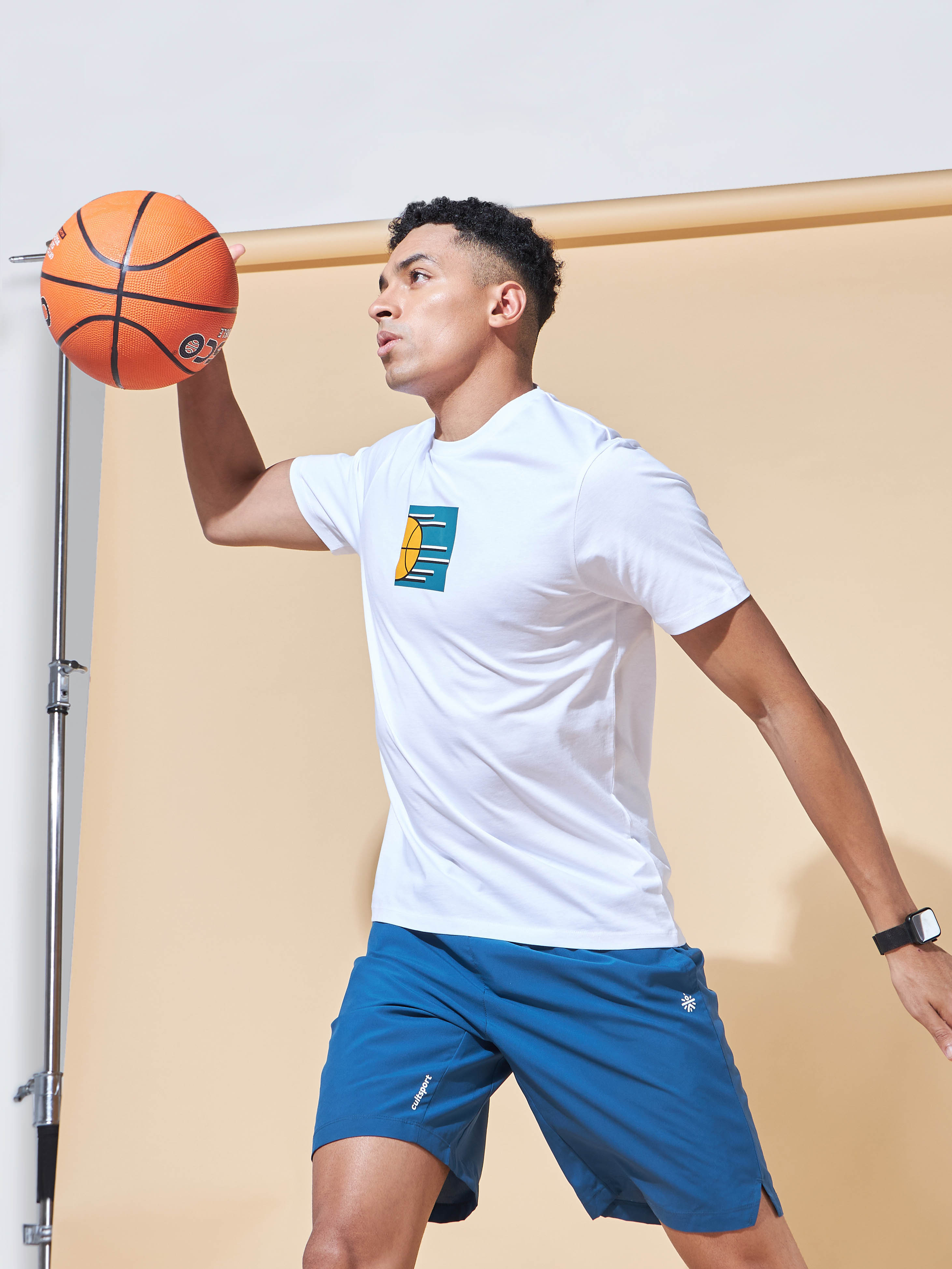 Play Basketball Digital Print T-shirt