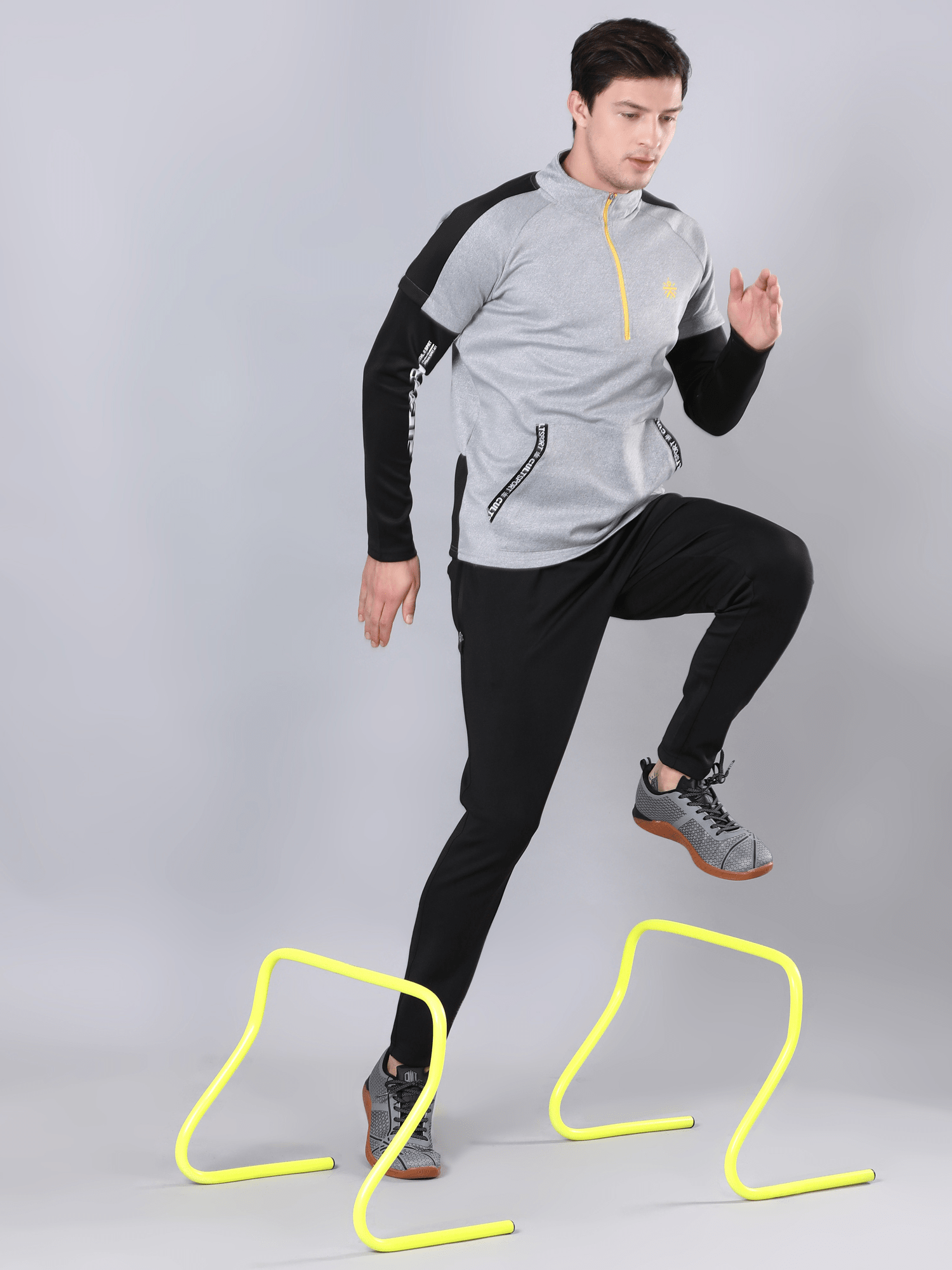 Blaze Grey Melange Sweatshirt