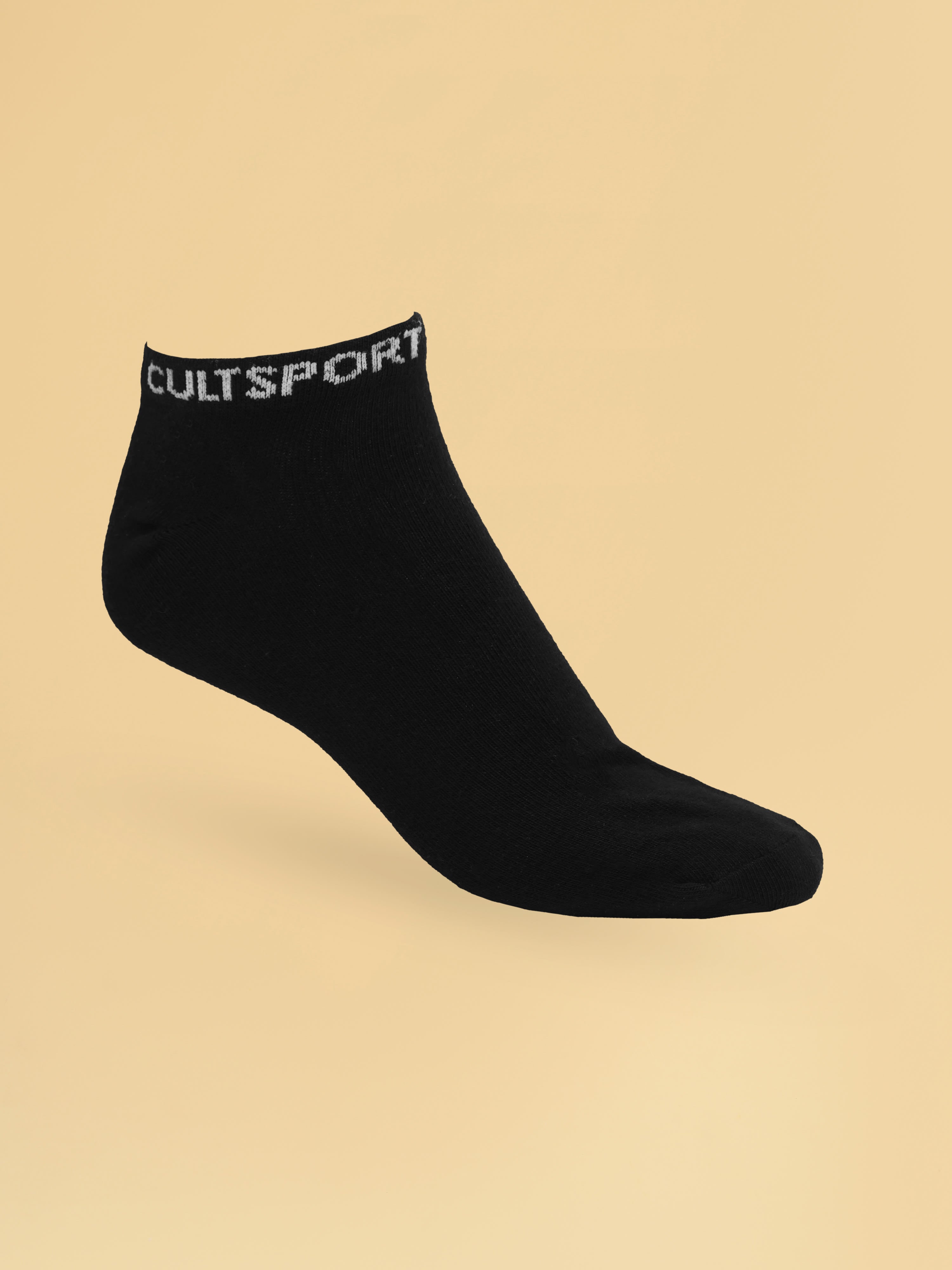 Sports Low Ankle Length Pack of 3 Black,Grey & Navy Men's Socks