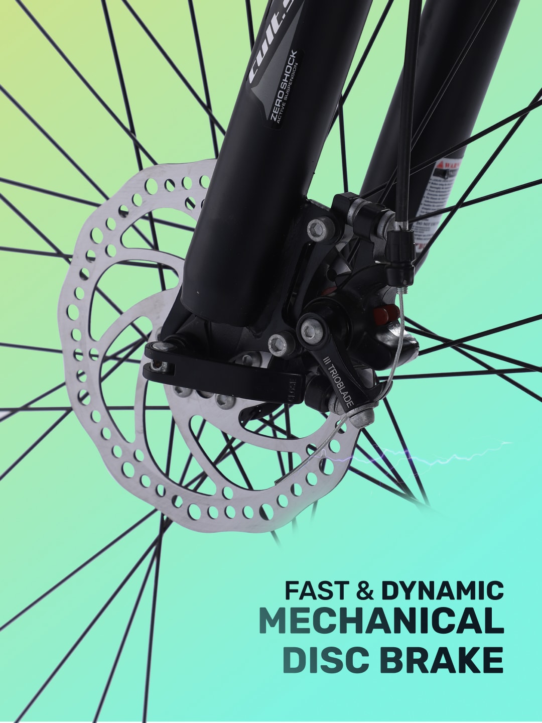 Escalator 27.5T Green with 250W BLDC Motor| 4 Hours Fast Charge| 7.8 Ah Li-ion Battery| Up to 35 Km| 27.5 Inches Wheels| Single Speed Electric Cycle | Ideal for 15+ Years