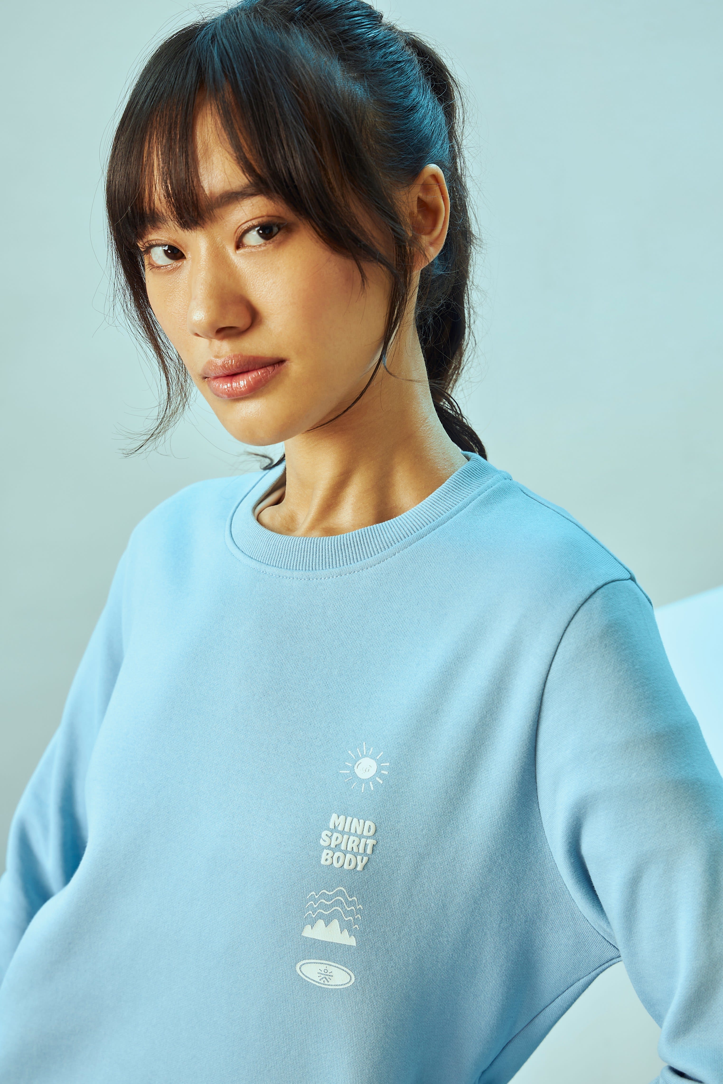 Sweatshirt with Kangaroo Pocket