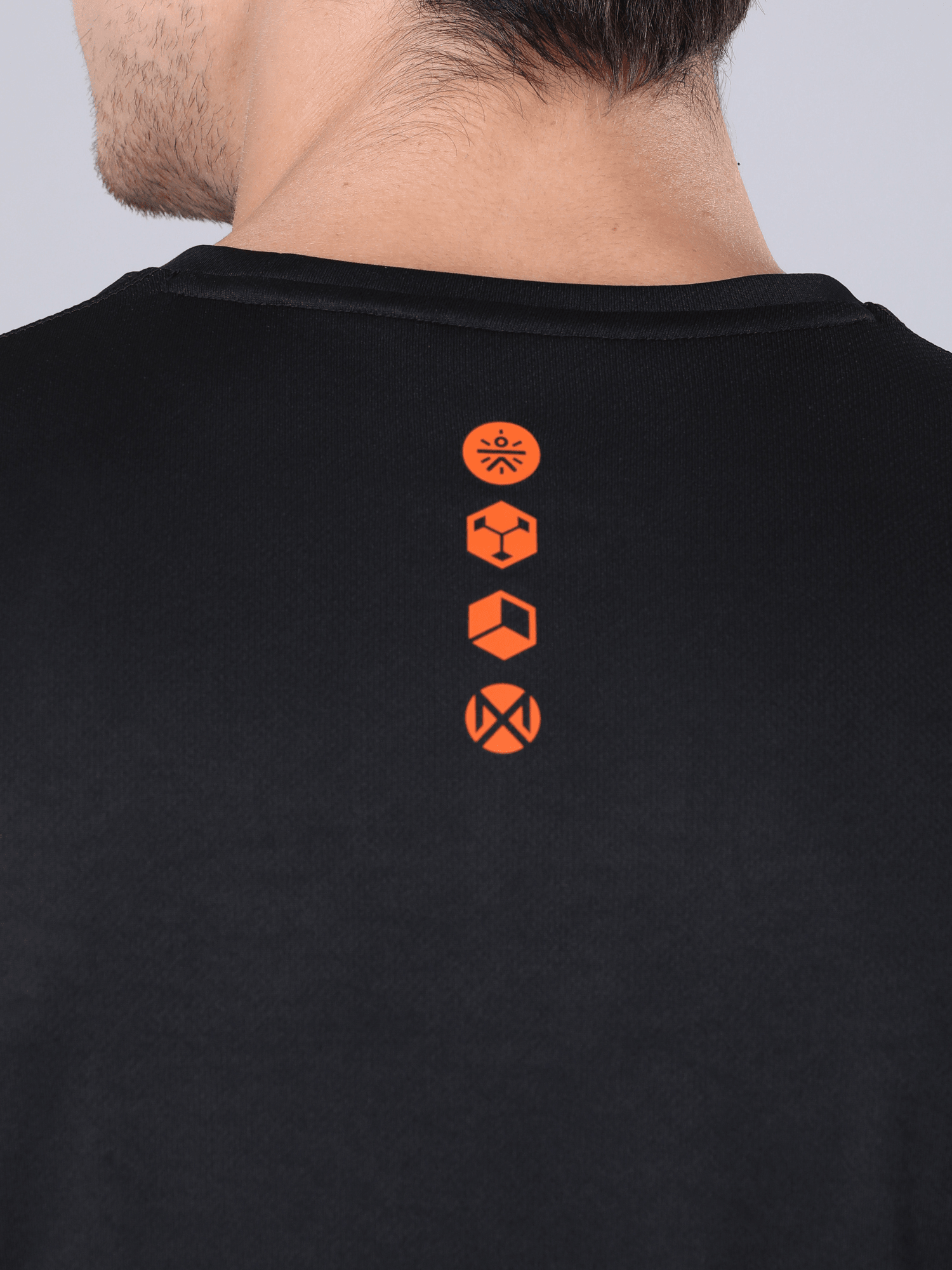 Dugout Houndstooth Black Workout Tee