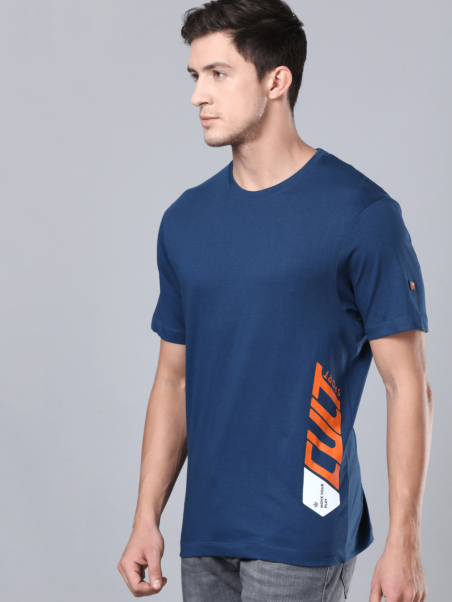 Everyday Classic Blue Casual Tee