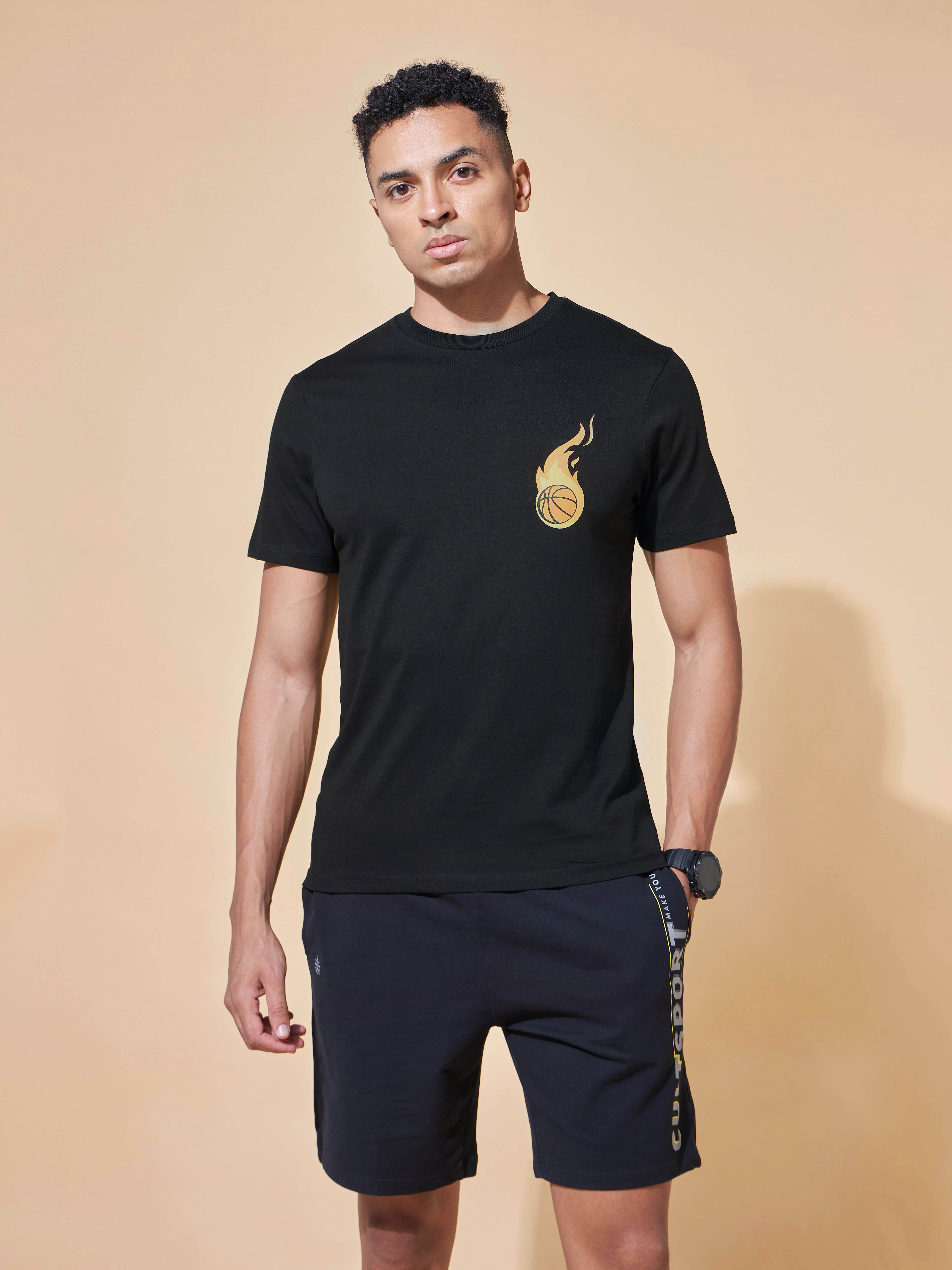 Blaze The Court Print T-shirt