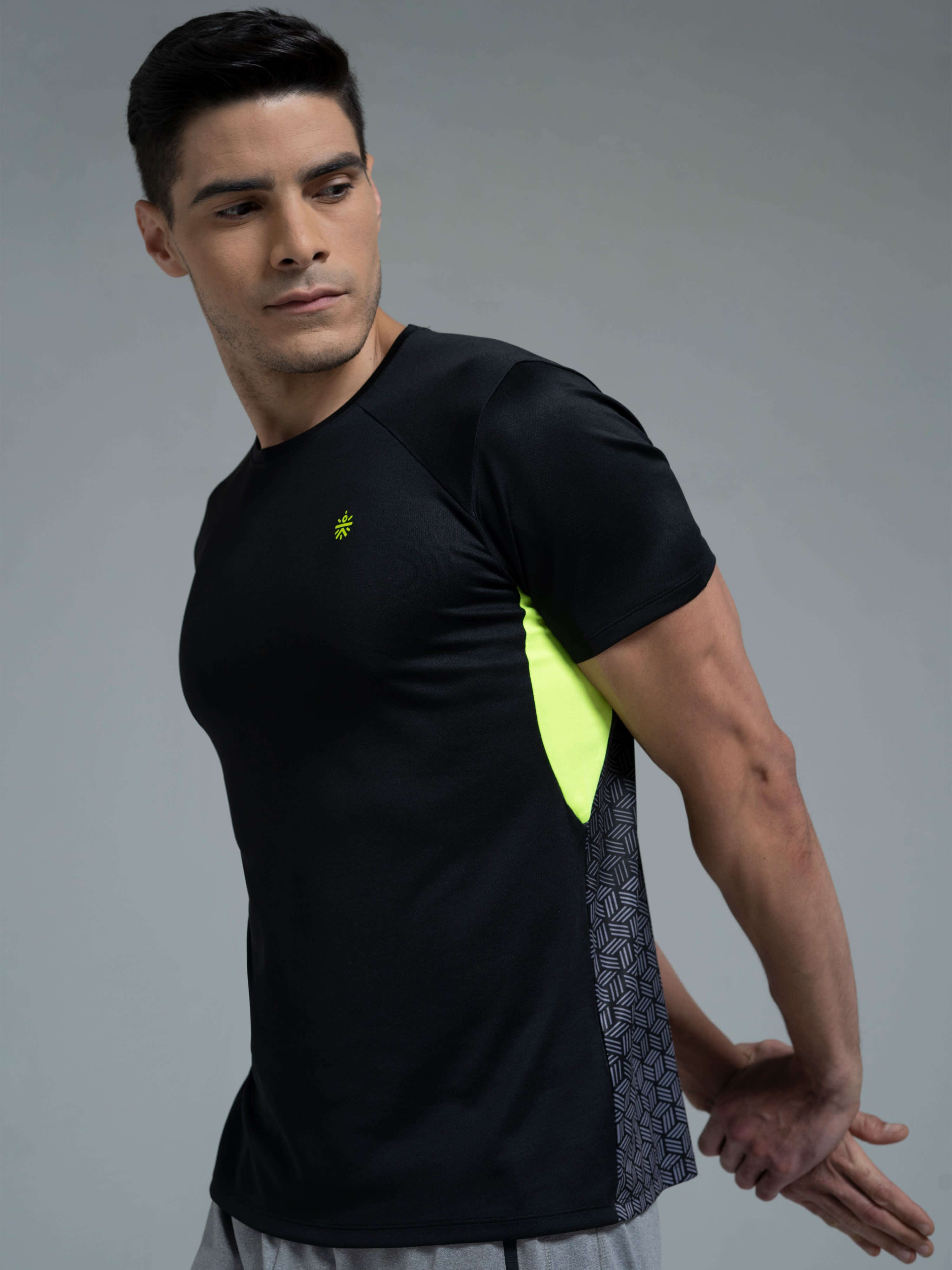 FlashRun Neon Pop Men's Running T-shirt