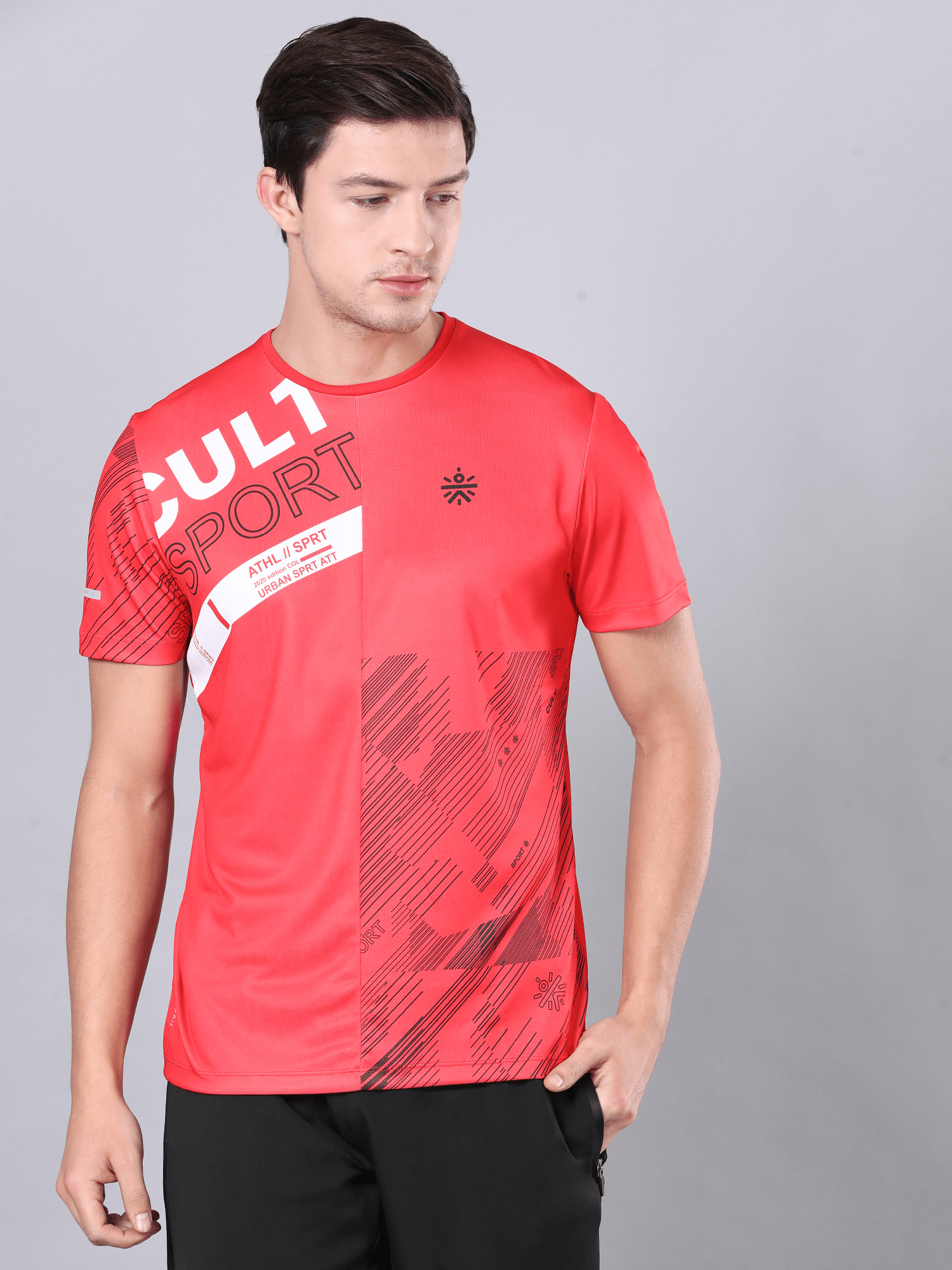 Dugout Pace Red Workout Tee