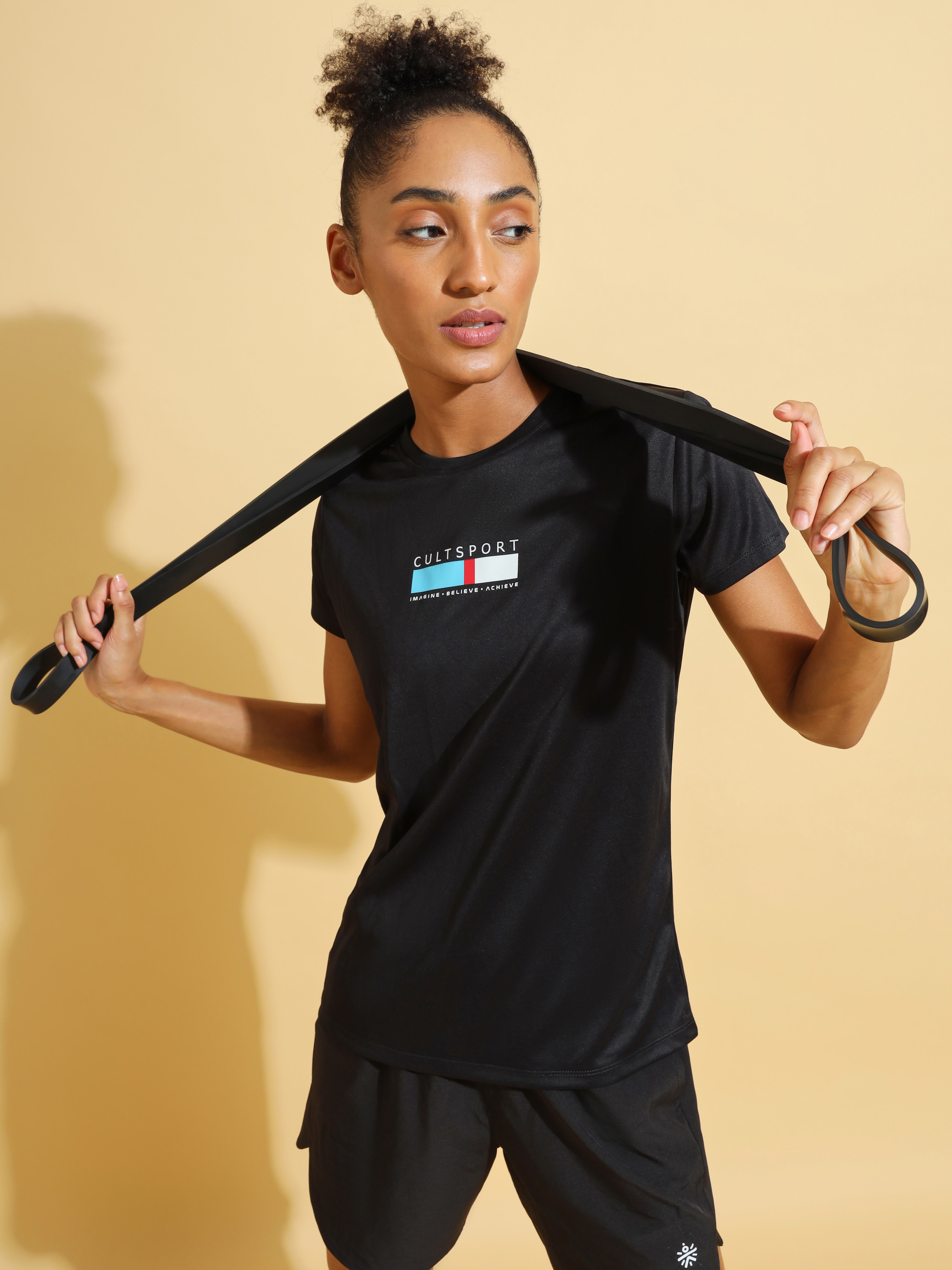 Performance T-shirt with Minimal Graphic