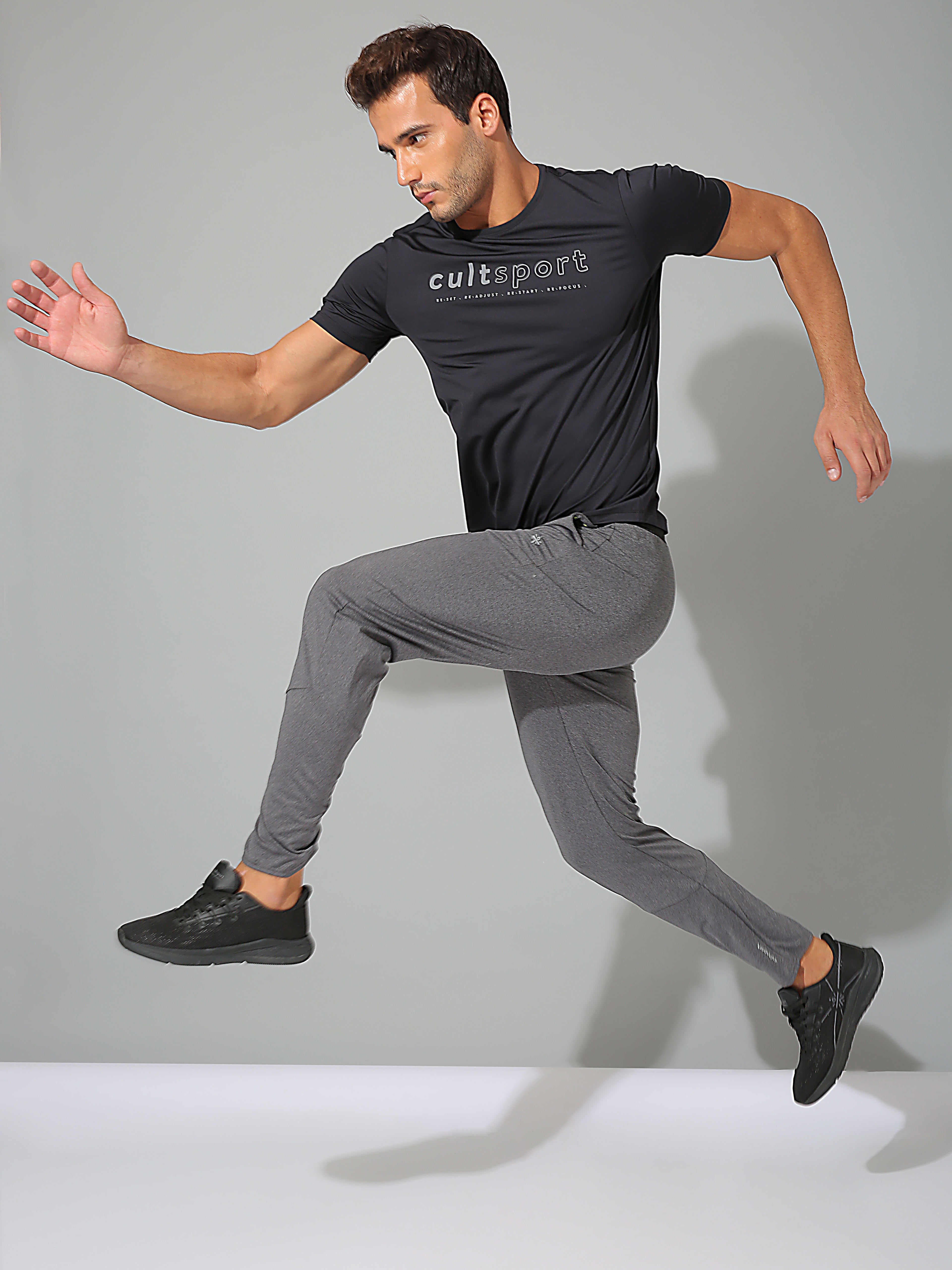 Signature Brand Print Workout T-shirt