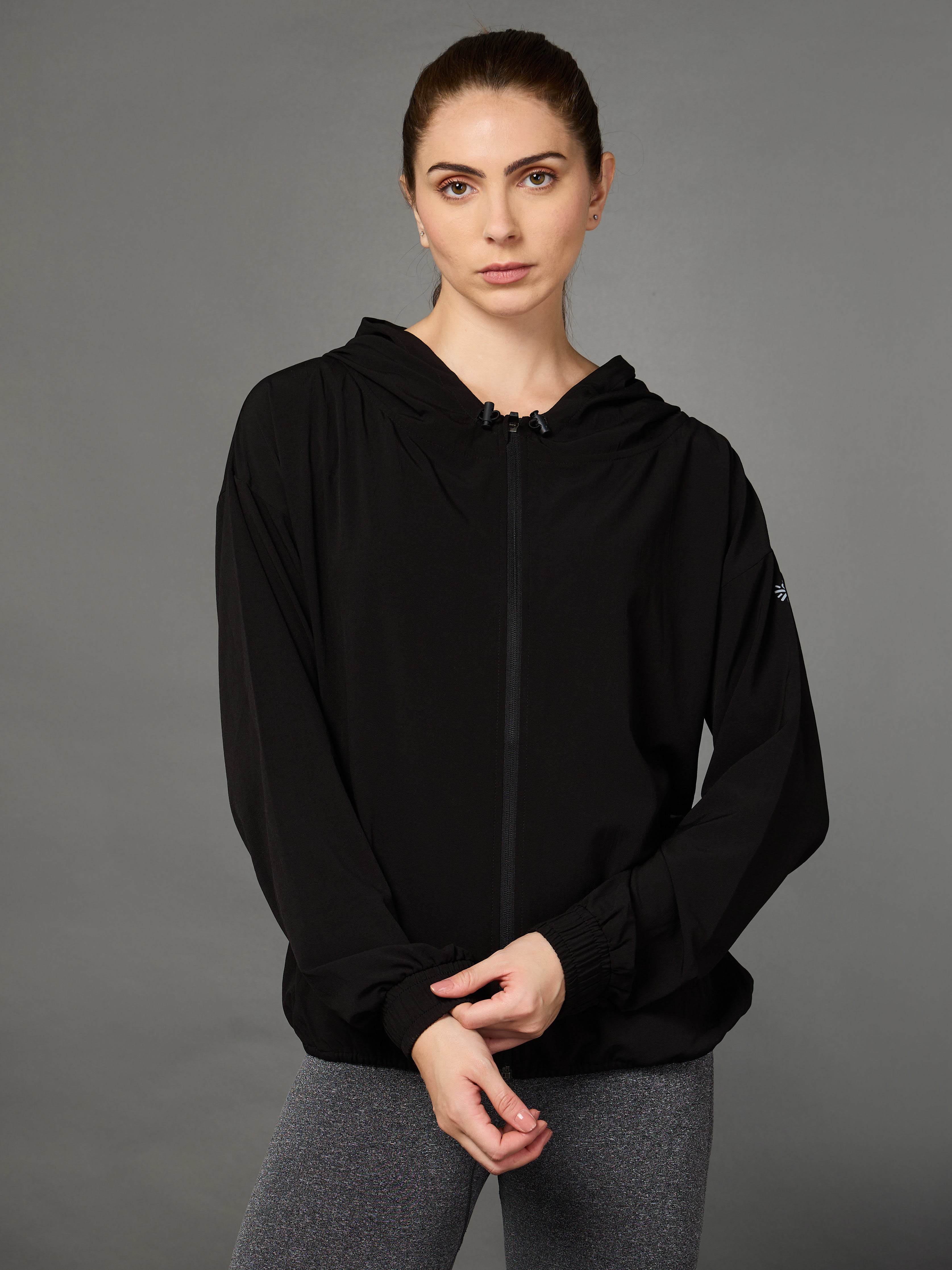 Black Wind Breaker Jacket