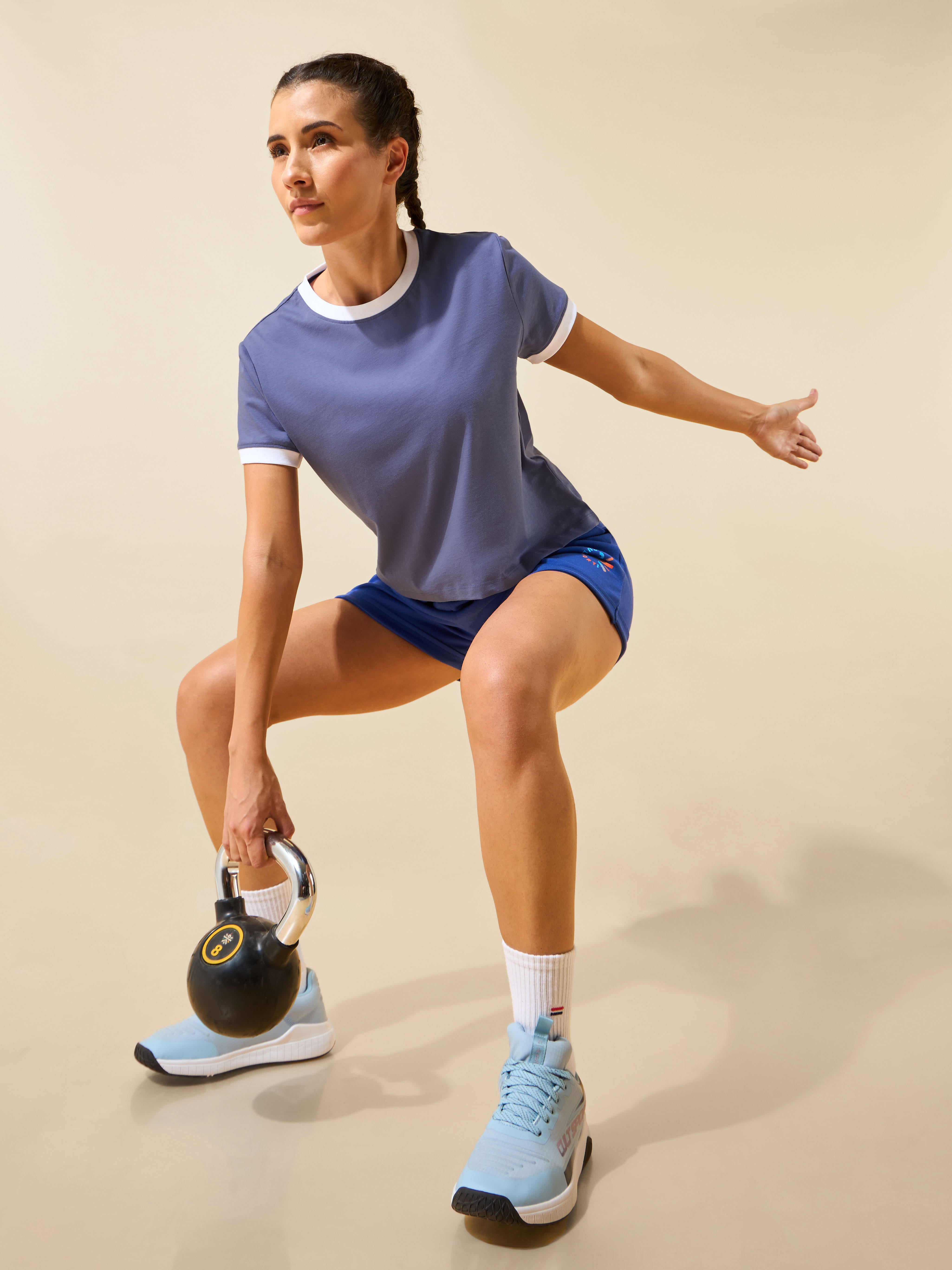 High Impact Cropped Training T-shirt