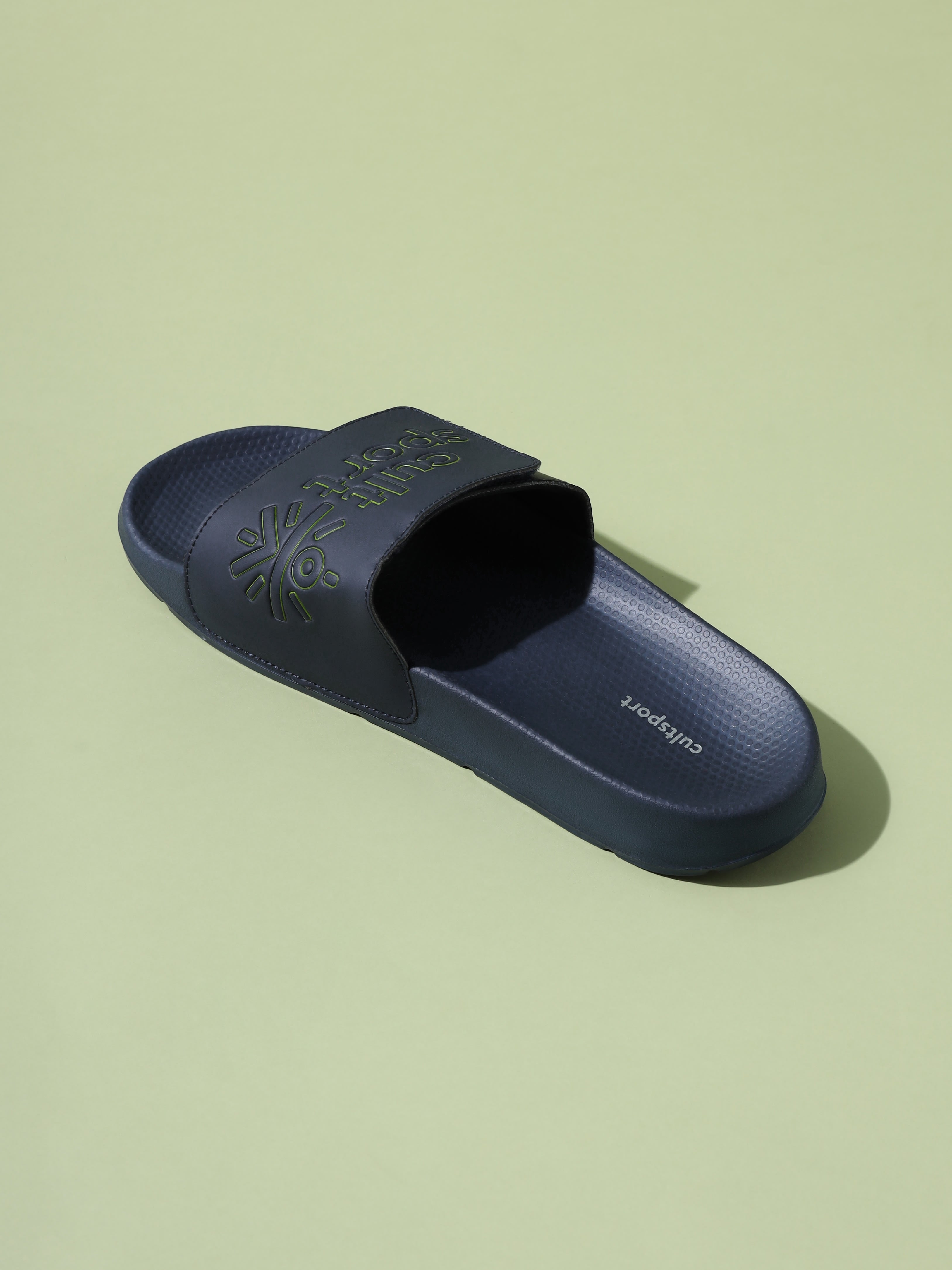 cult Glissade Navy Men Slides