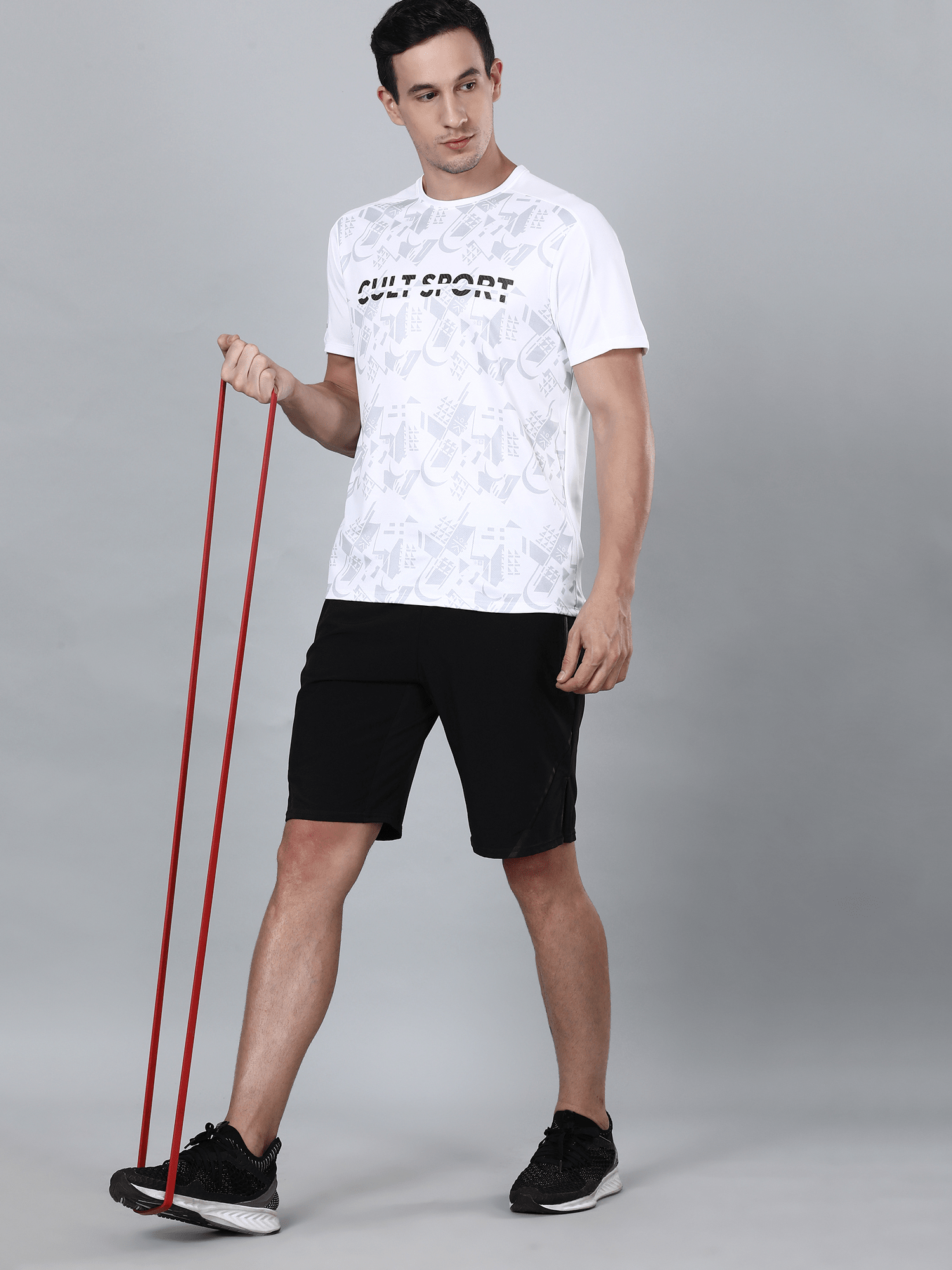 Dugout Hiero White Gym Tee