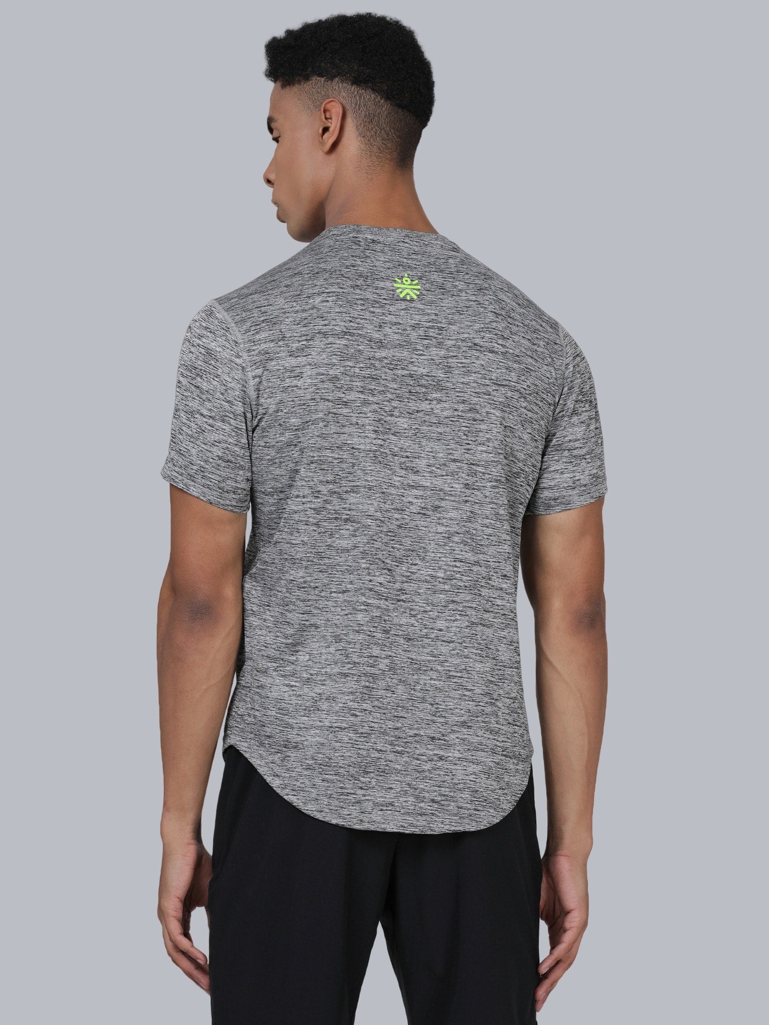 Signature Cult Light Grey Casual Tee