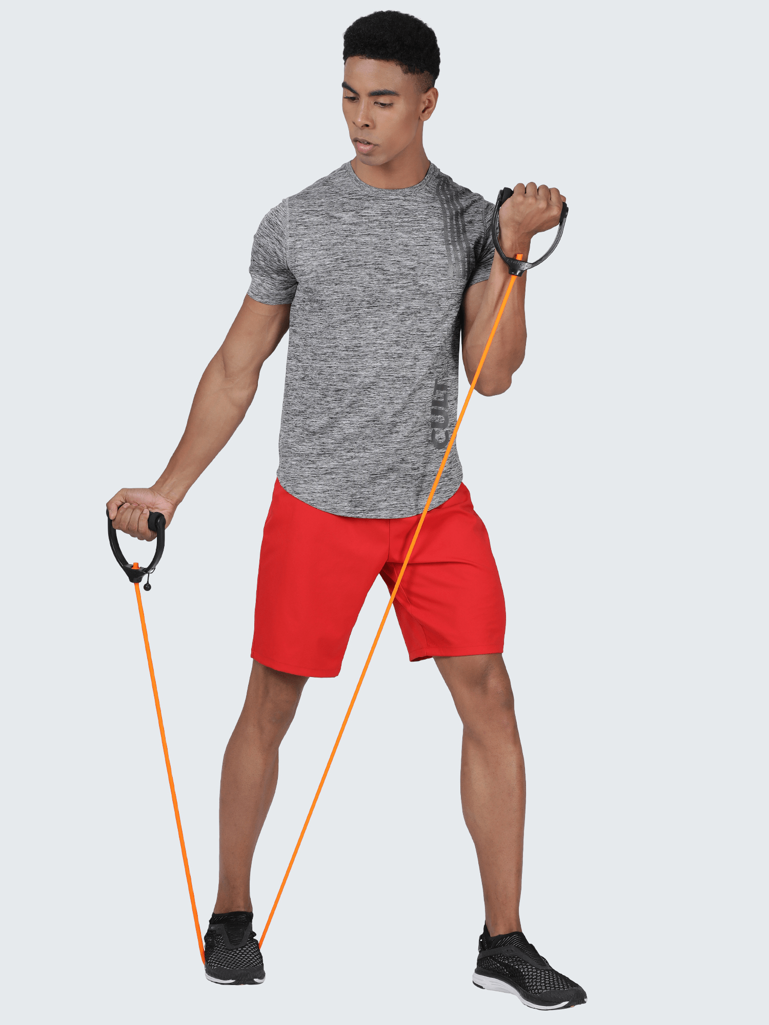 Signature Grey Mel Workout Tee