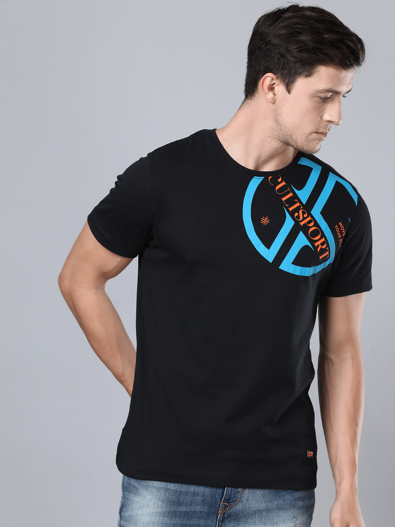 Everyday Unique Black Casual Tee