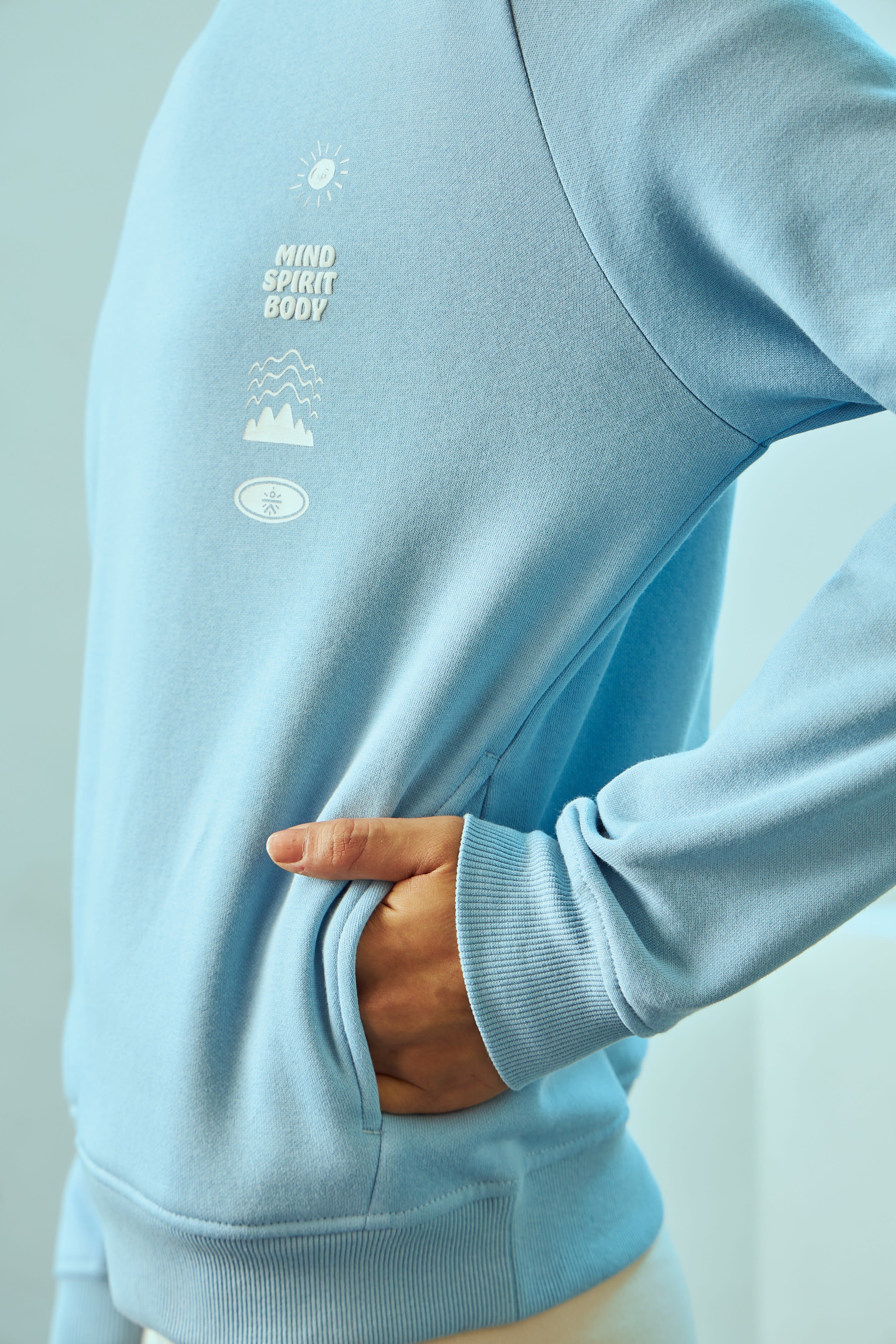Sweatshirt with Kangaroo Pocket