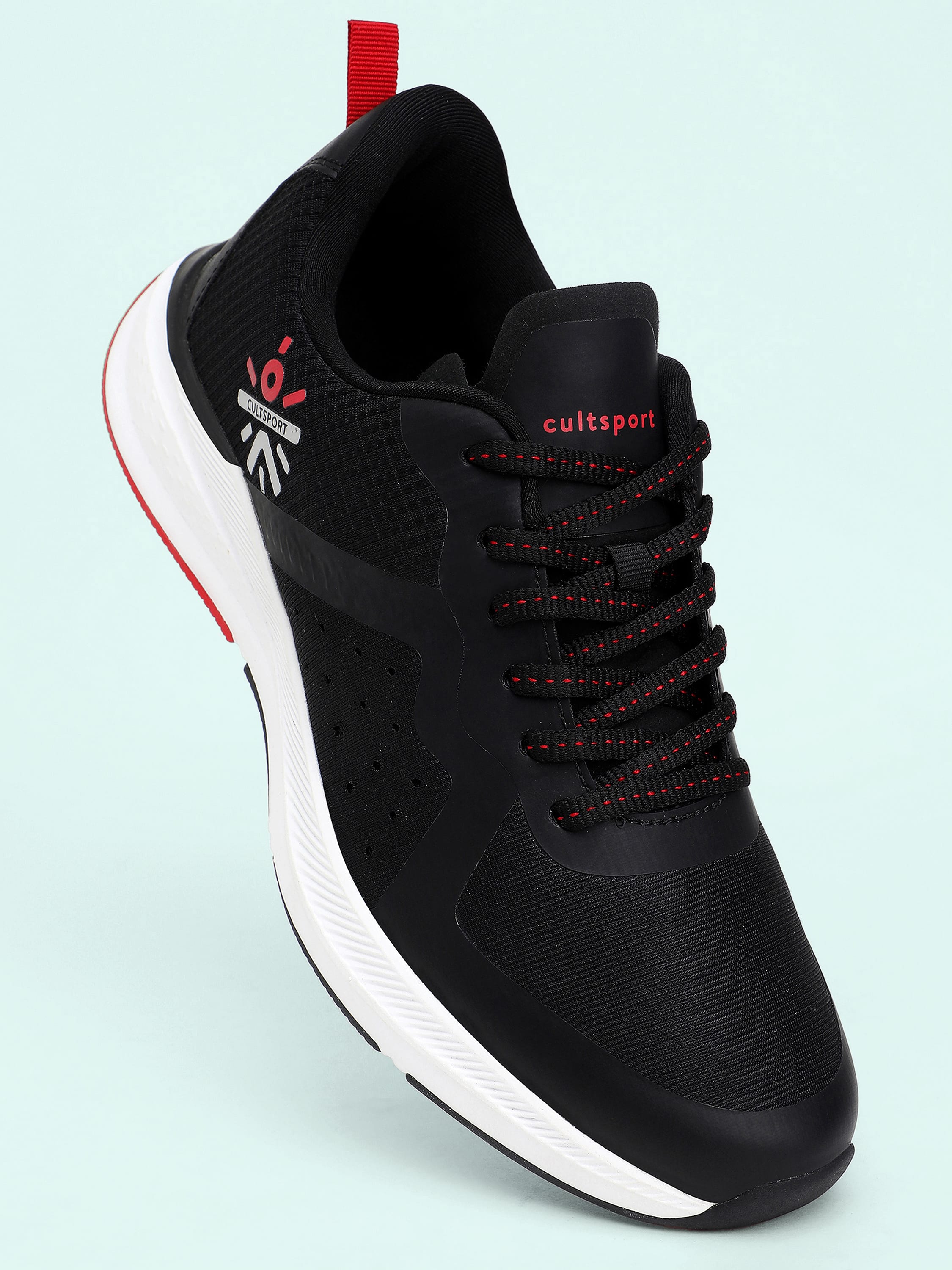 cult Speedster Men Running Shoes - Black