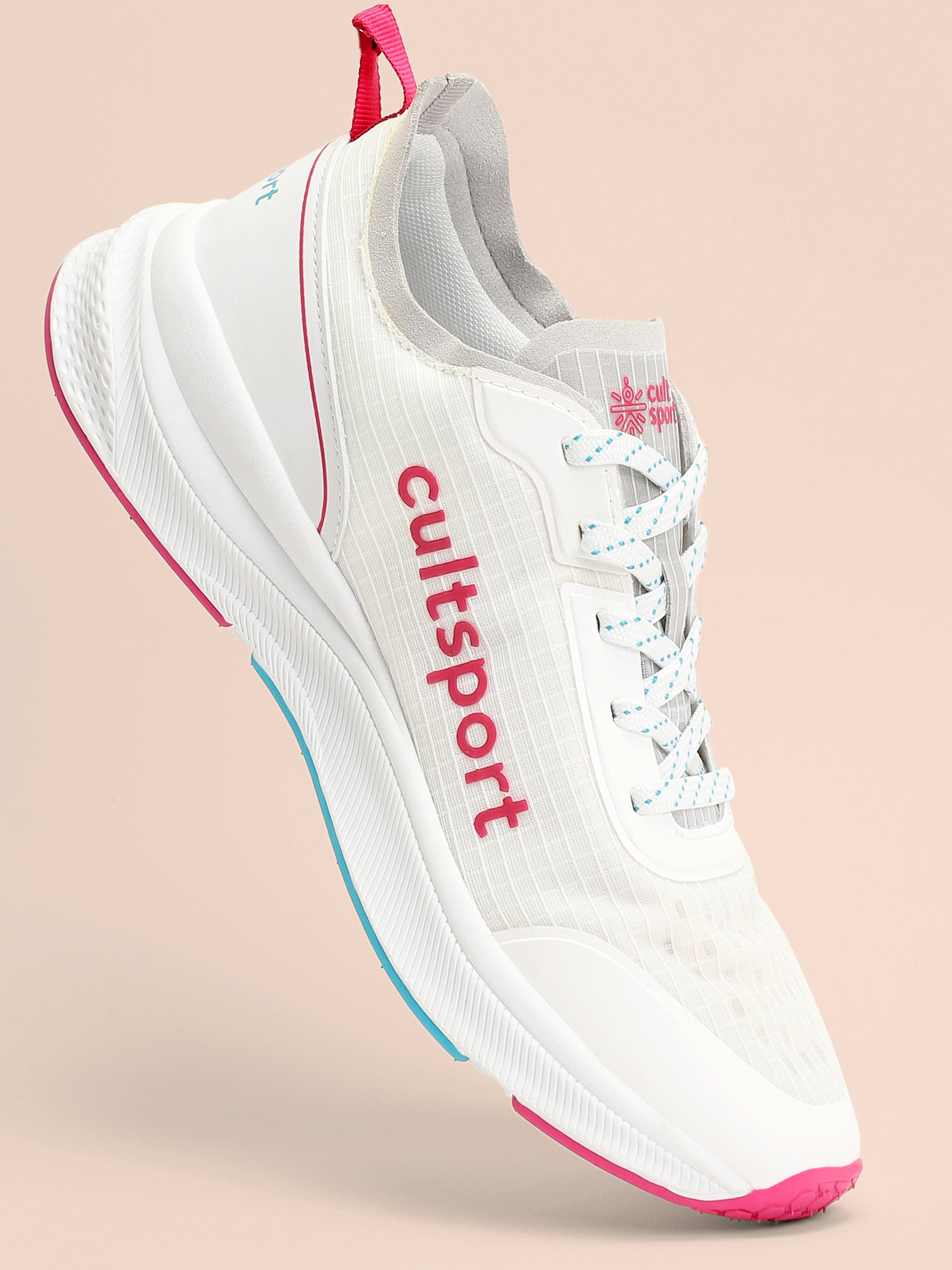 cult Flamingo Women Running Shoes - White/Red