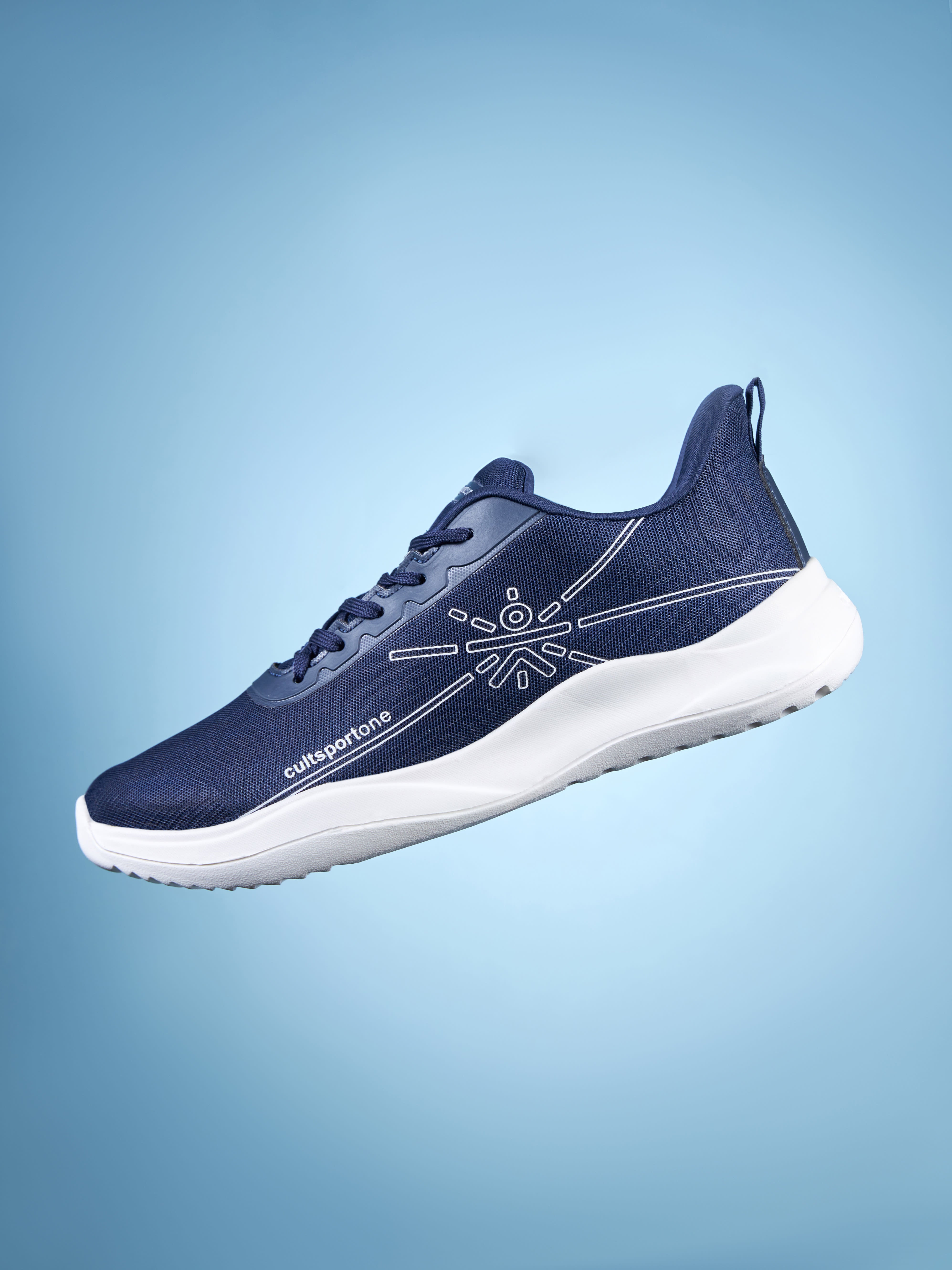 cult Rush Men Running Shoes - Navy
