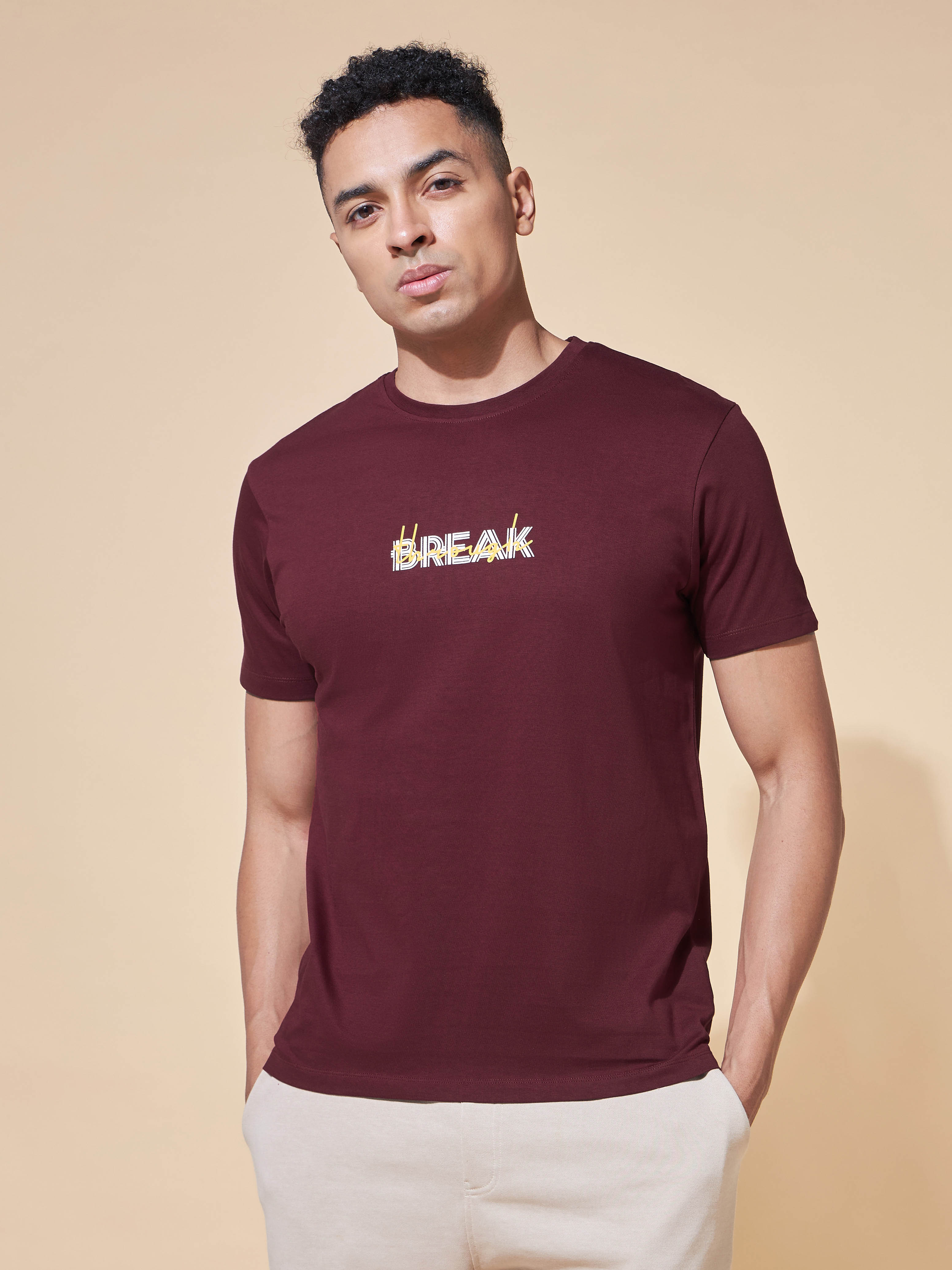 Break Through Print T-shirt