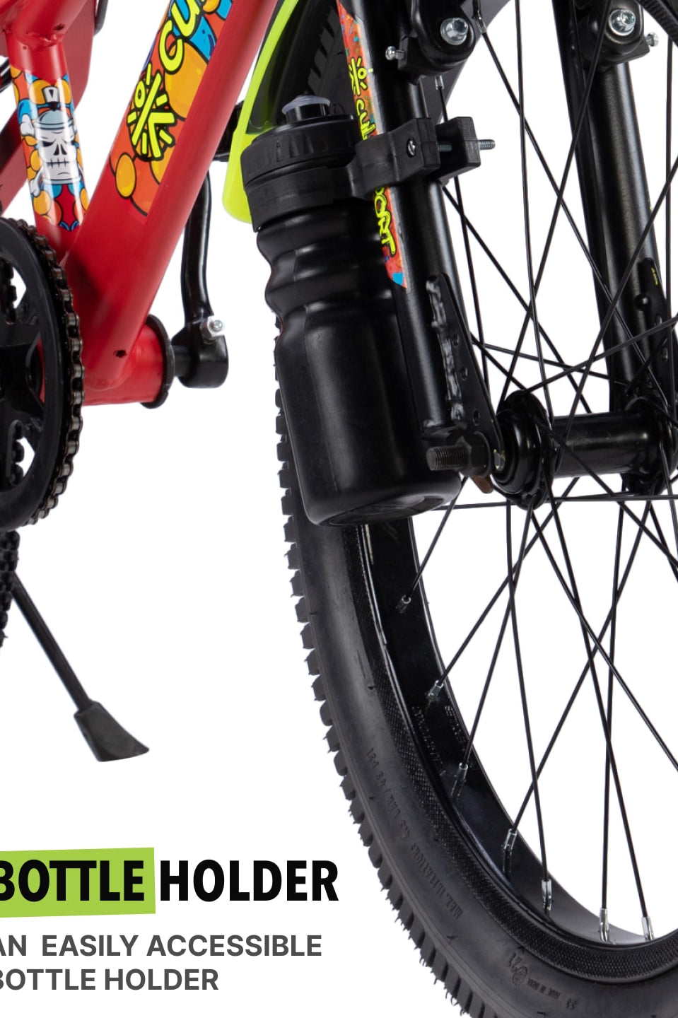 Skater 20T Steel Frame Kids Bike Red