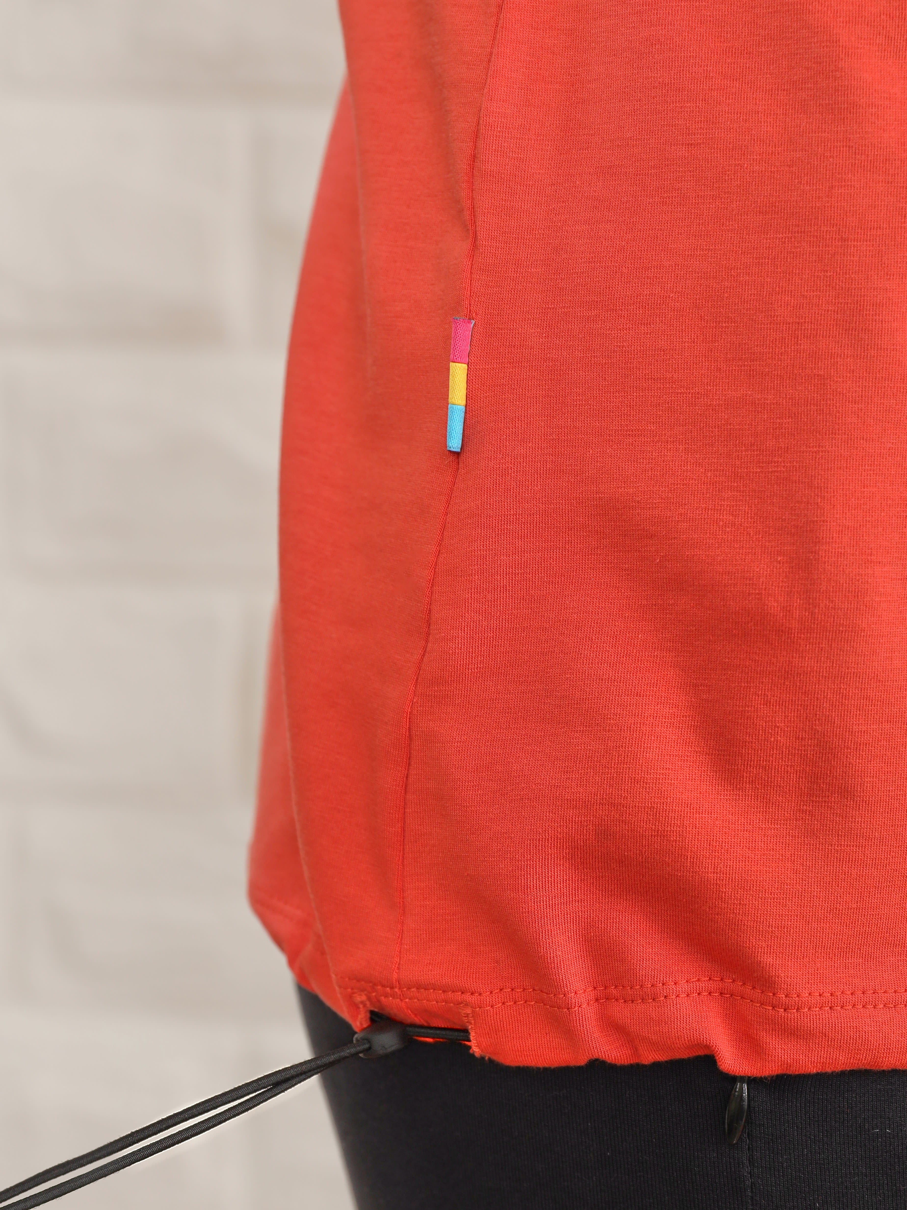 Graphic Print Yoga T-shirt