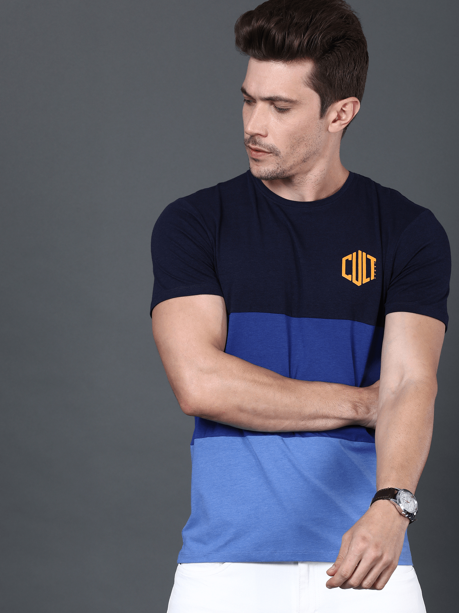 Bamboo Snug Navy Casual Tee