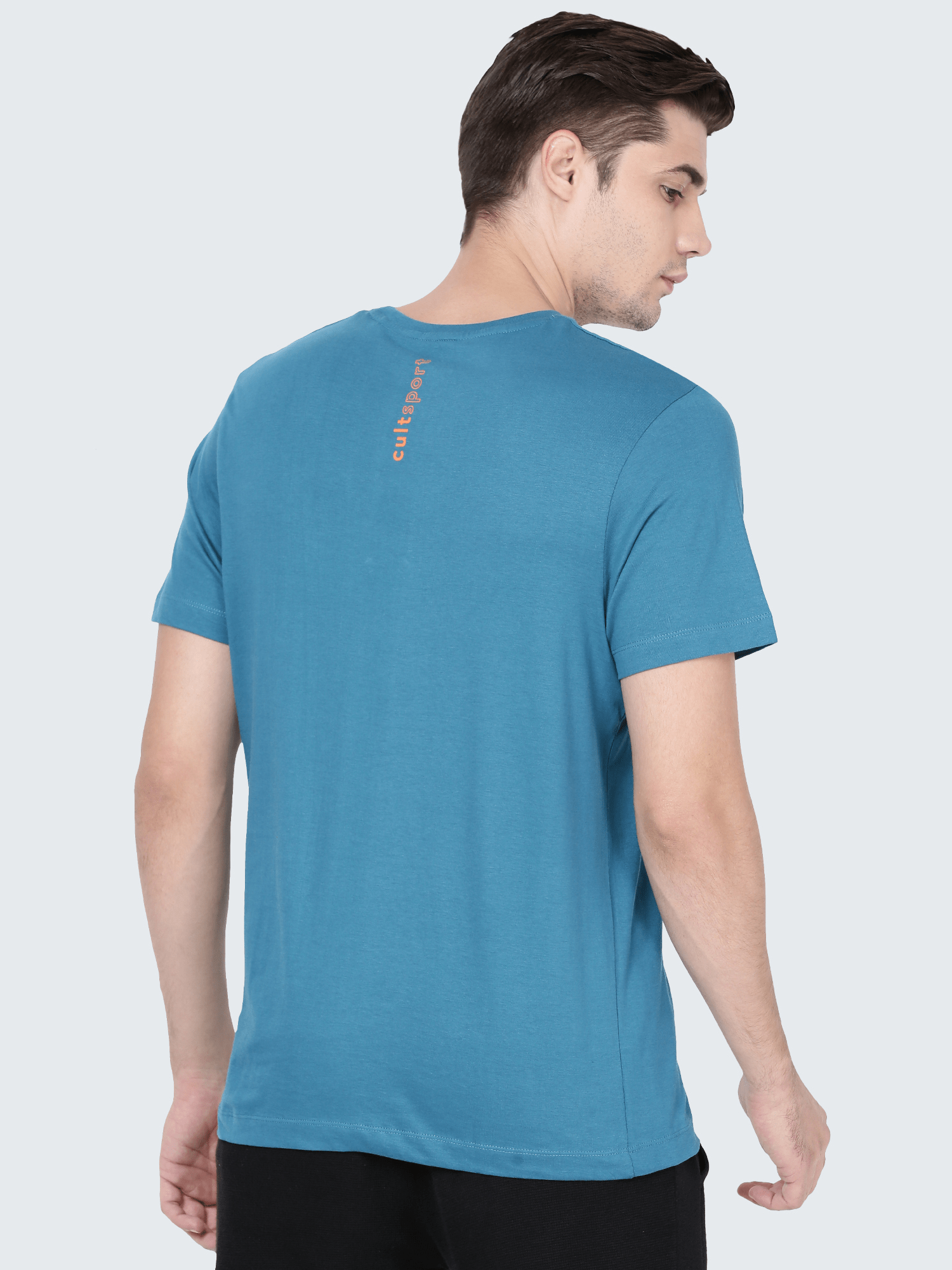 Everydays Mark Teal Cotton Tee