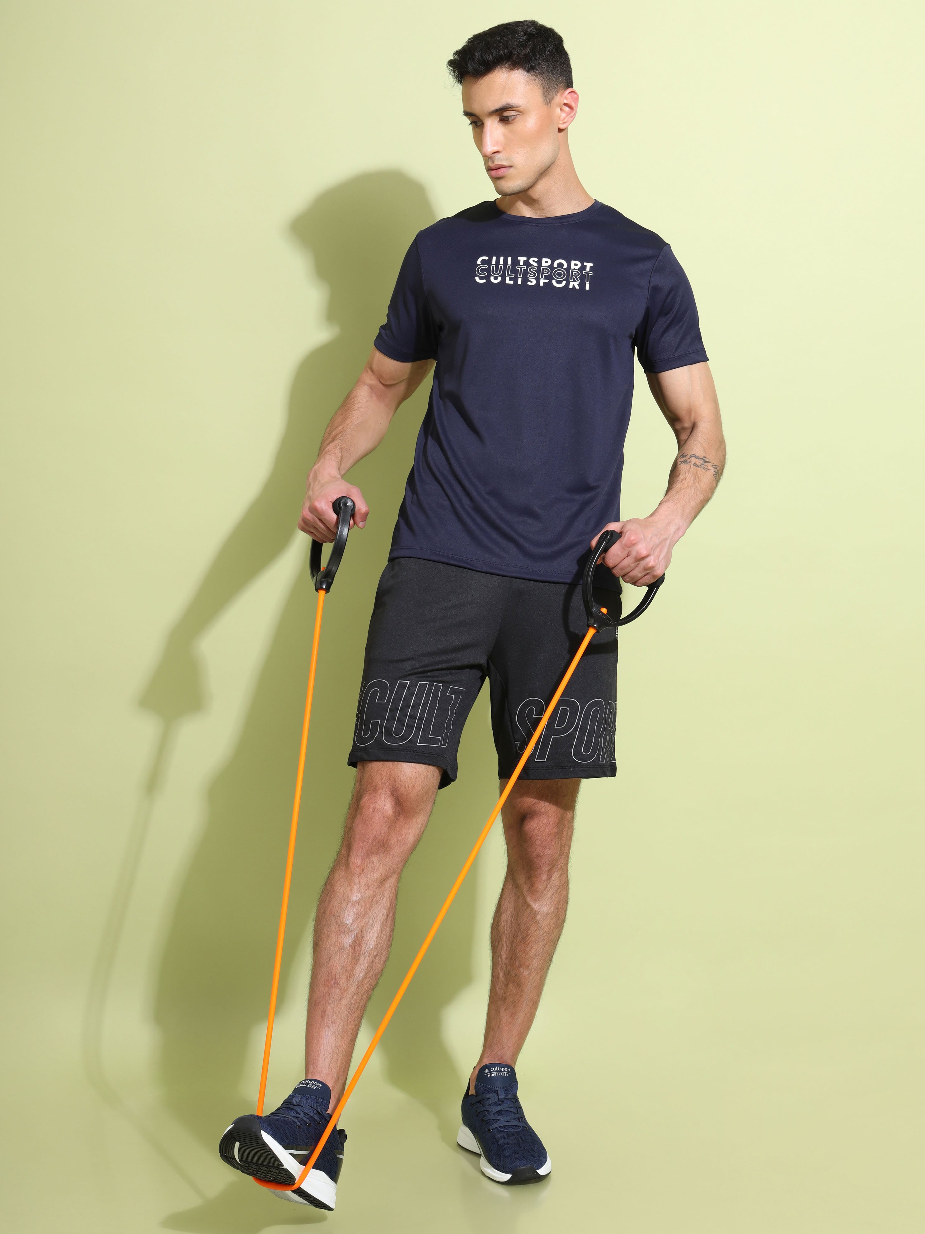 Active Shorts with Placement Graphic