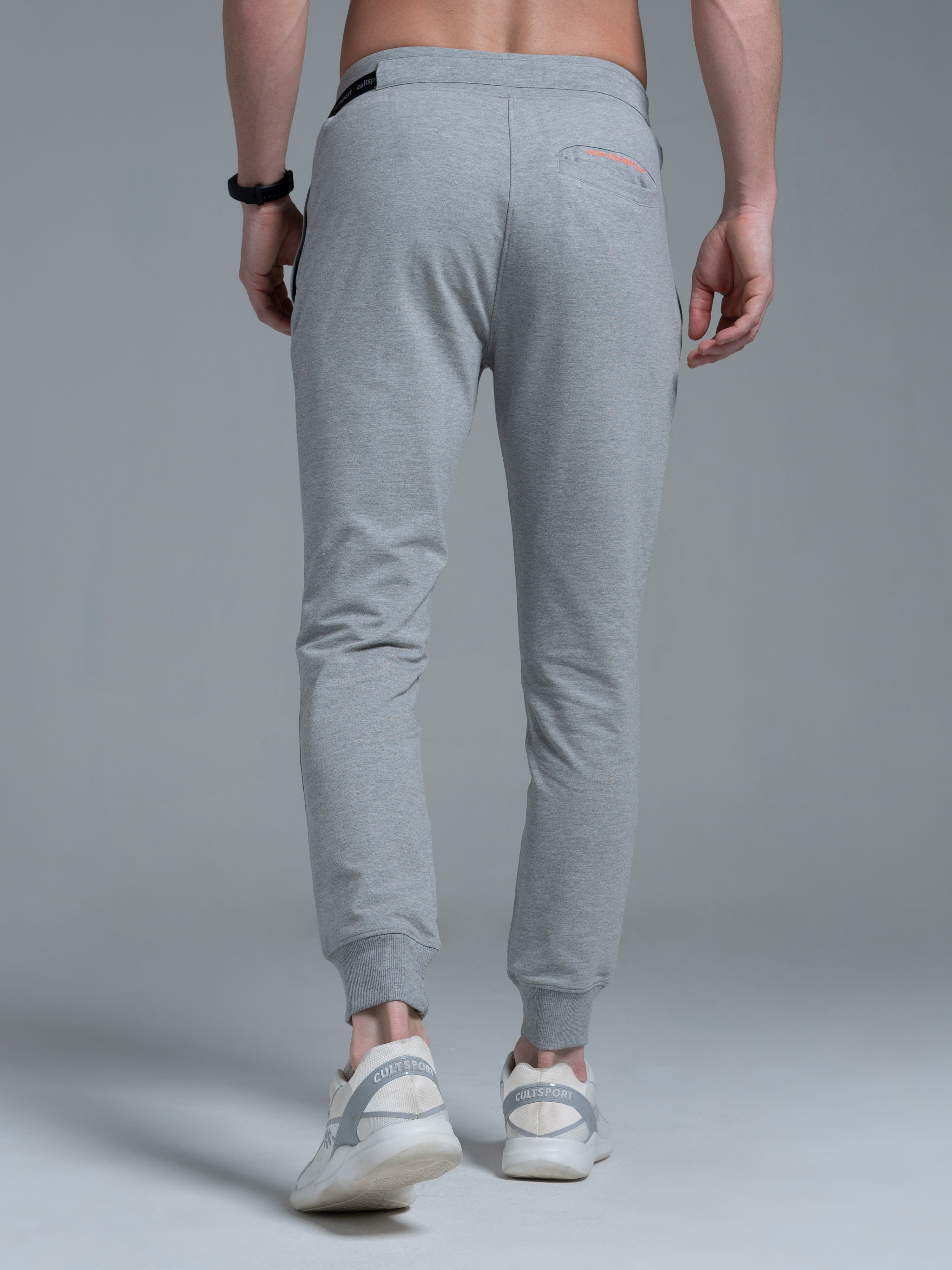 Flexoft Men's Solid Joggers