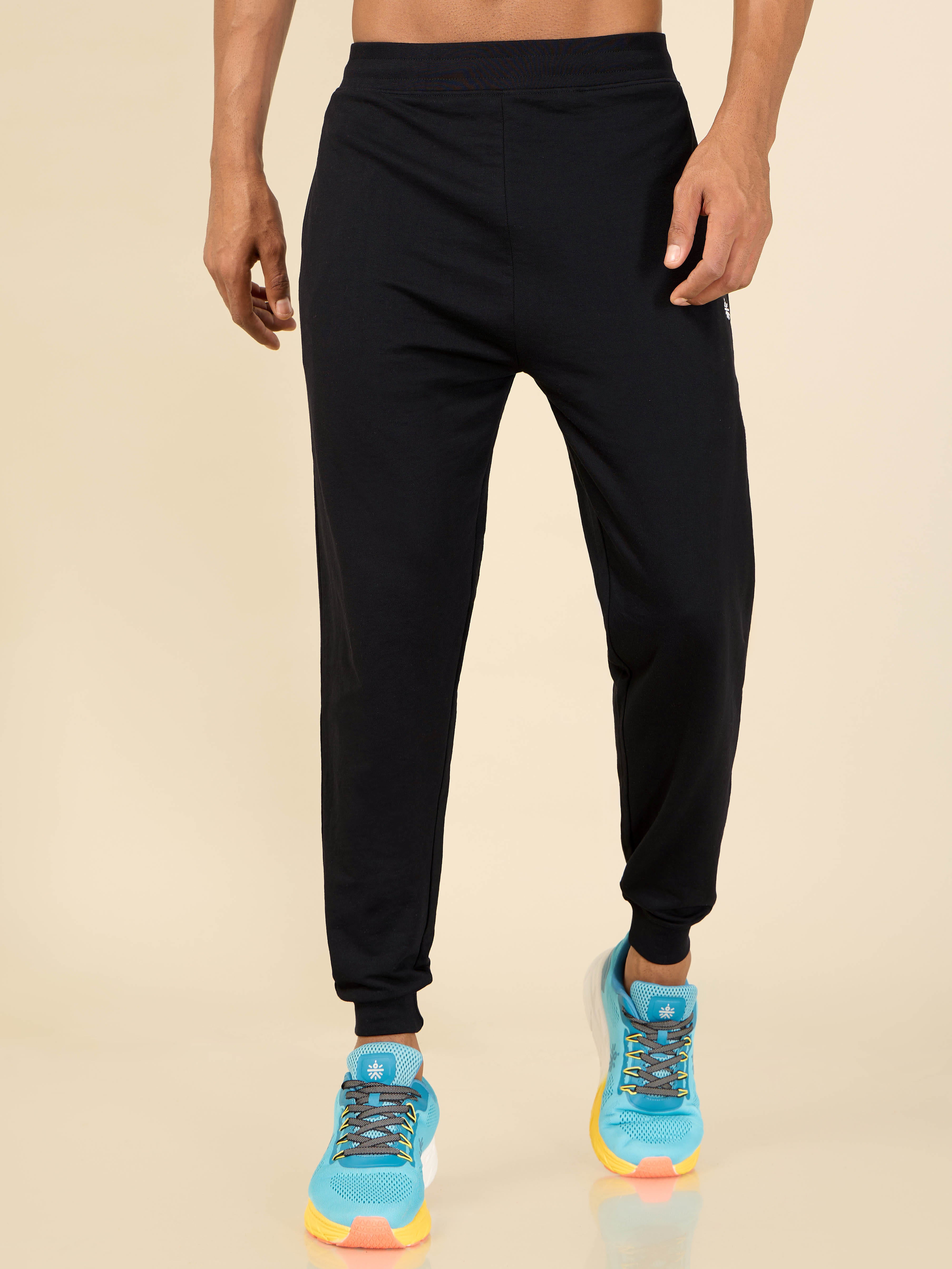 Men Black Cult Leisure Joggers