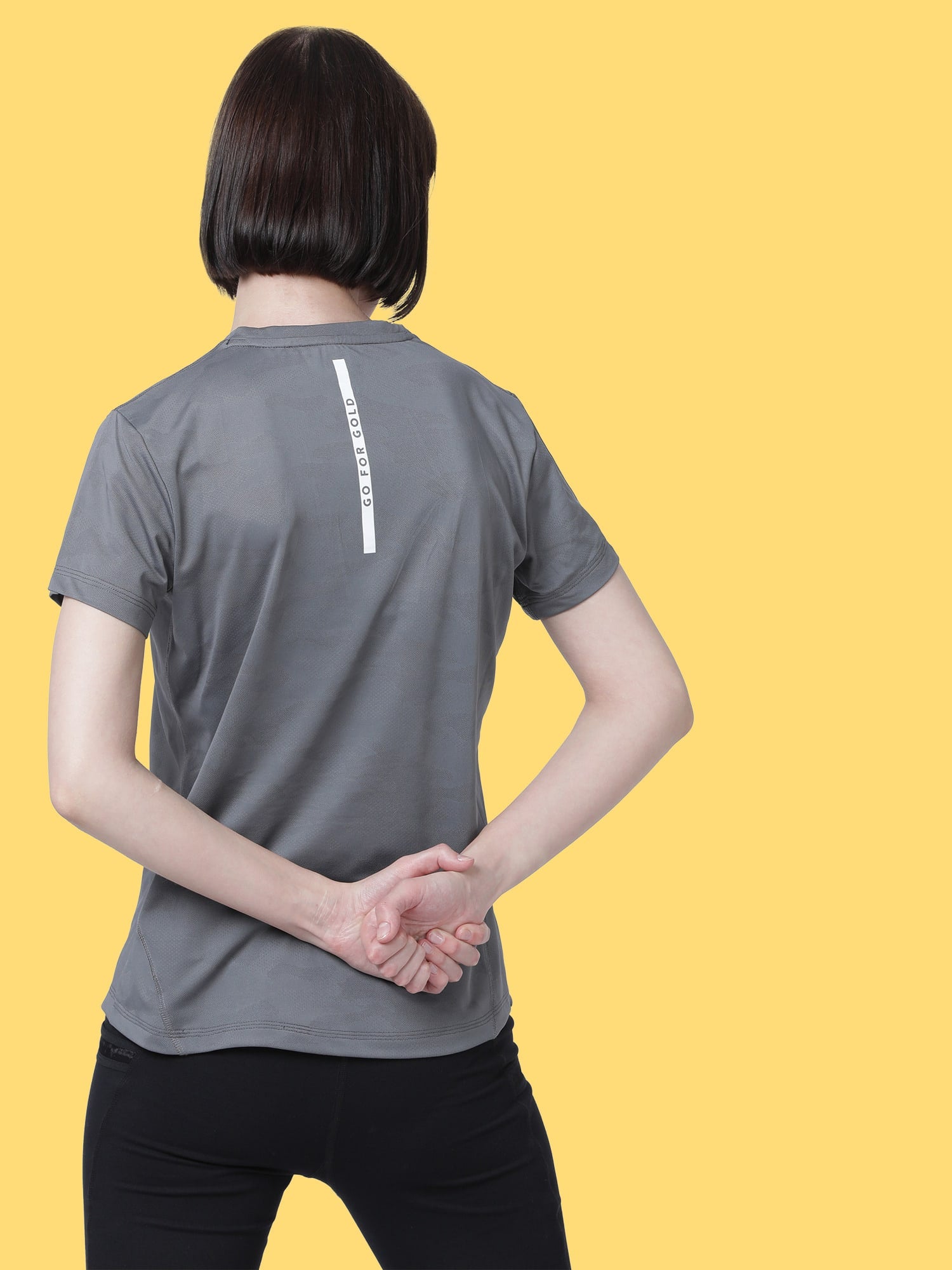 Vital Air Grey Running Relaxed Tee