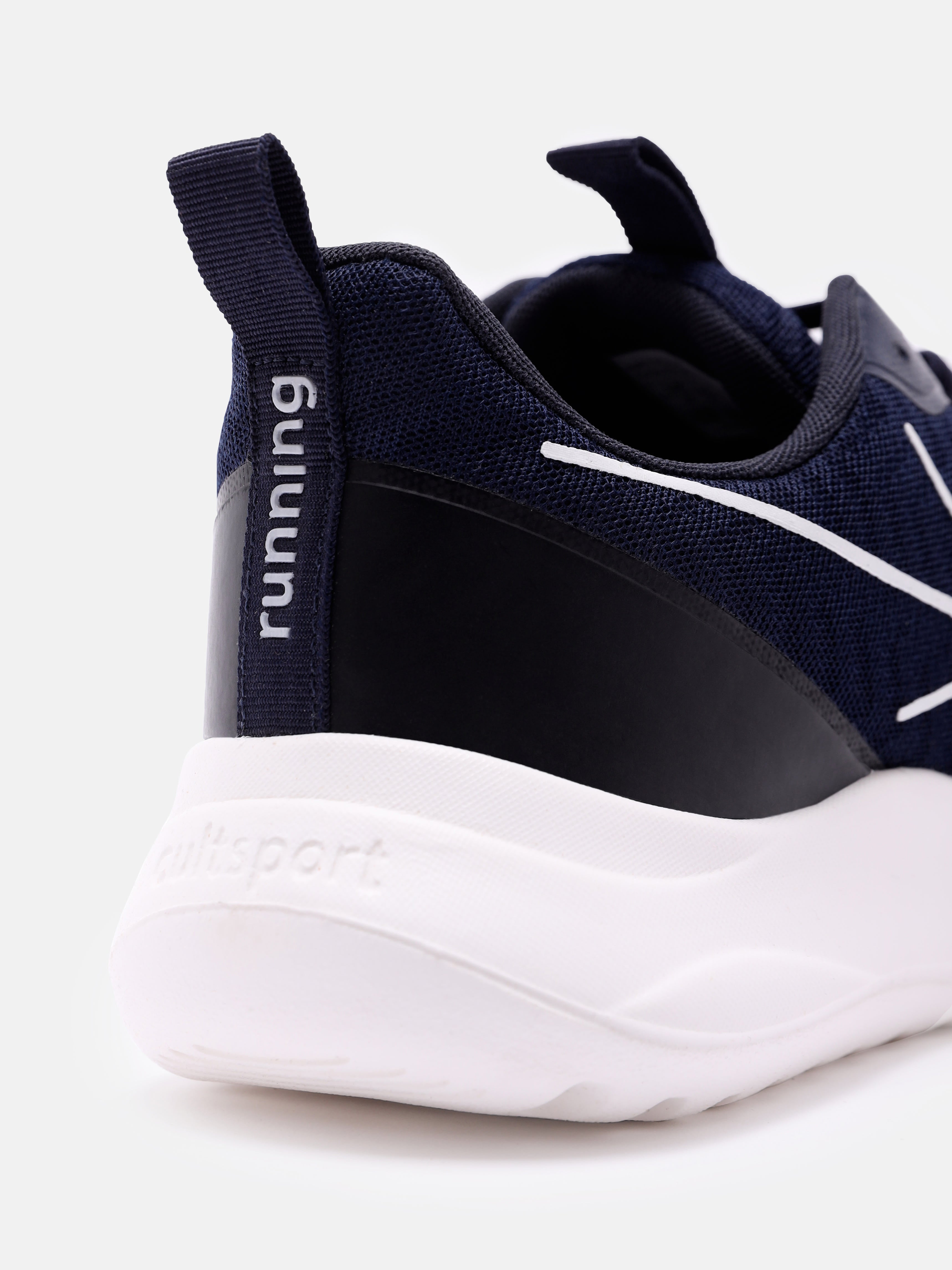 cult Racer Men Running Shoes - Navy Blue/Black