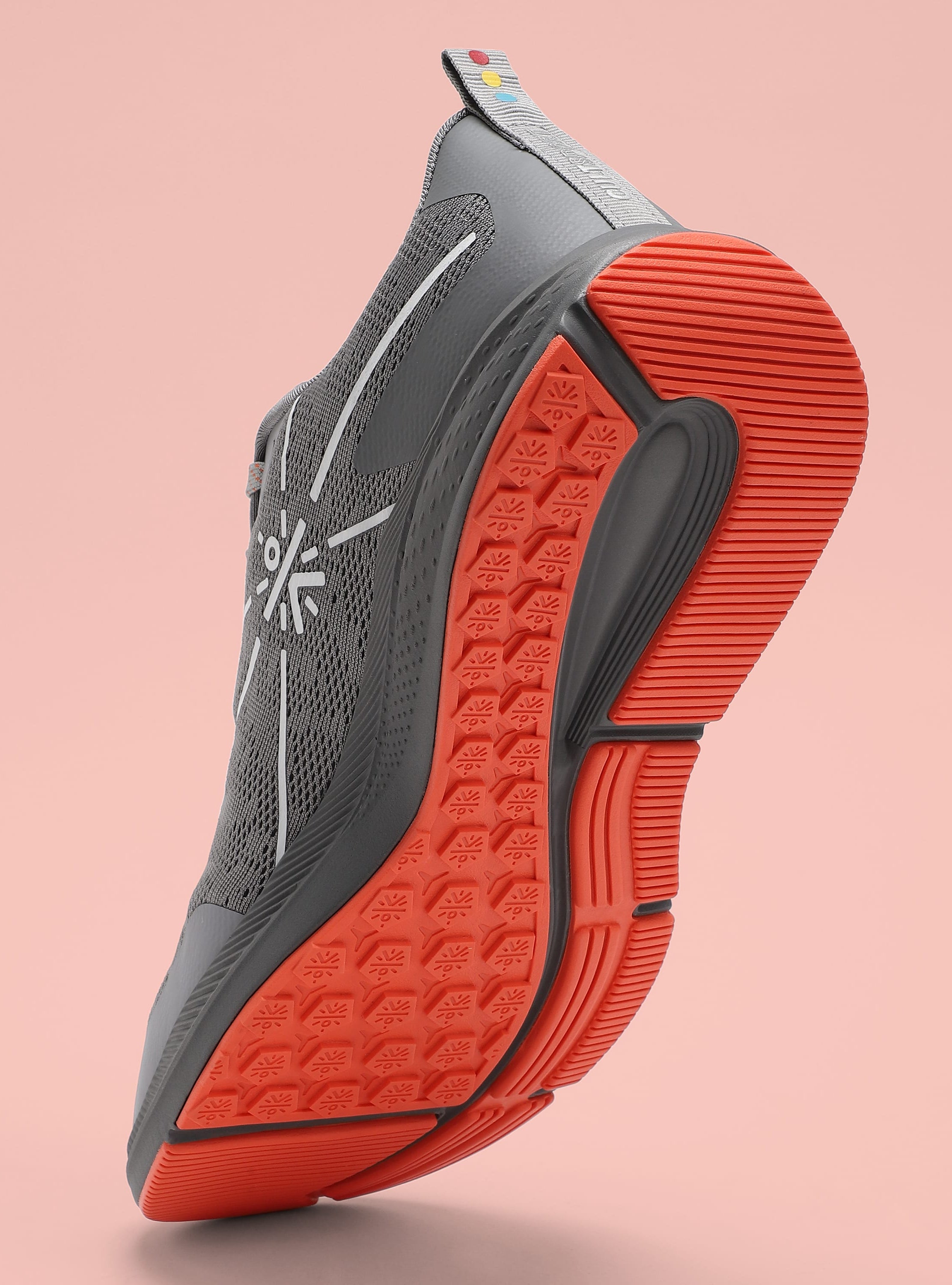 cult Flomo Men Running Shoes - Grey/Orange