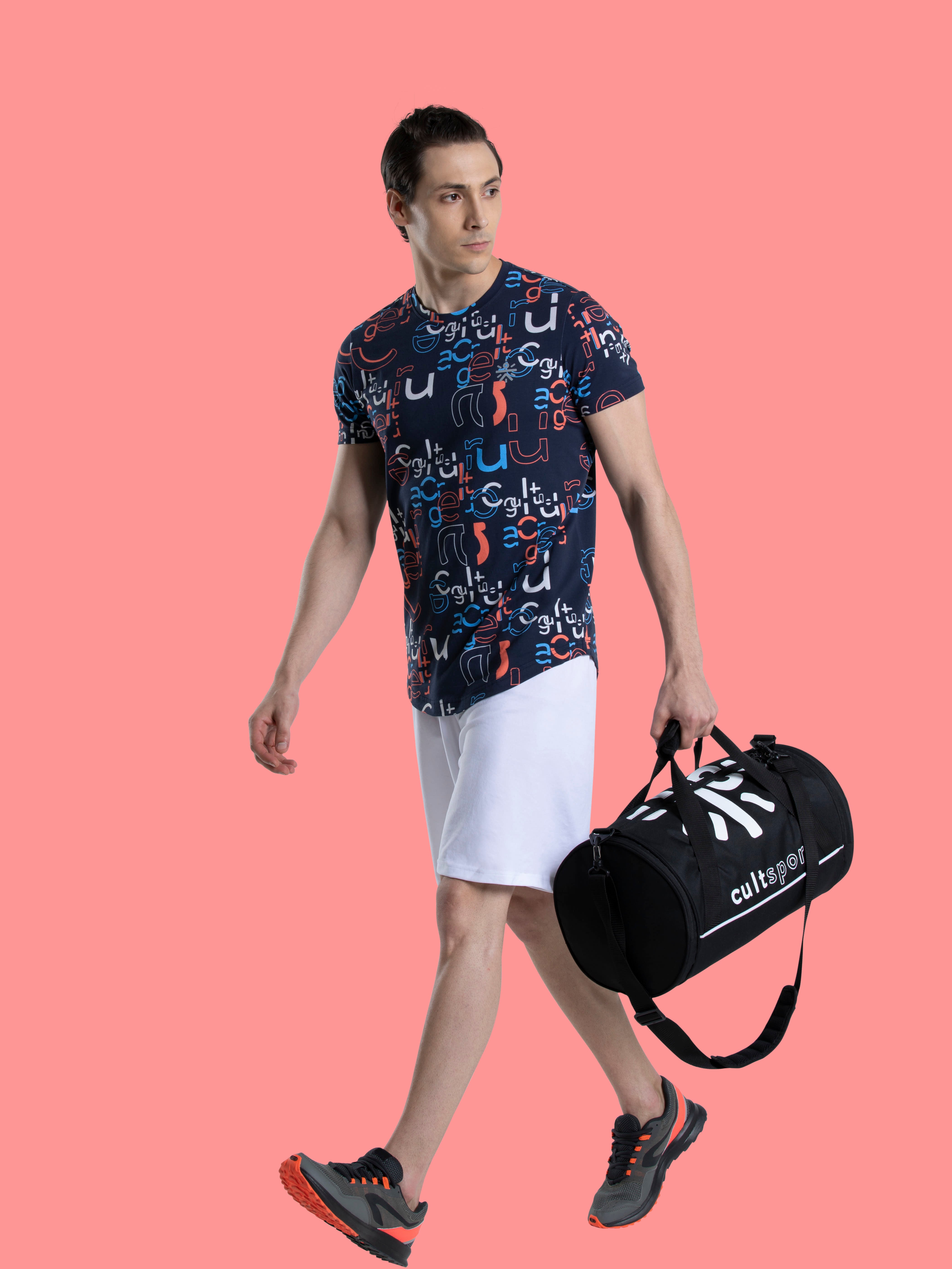 Neon Splash Alphabet Street Tee