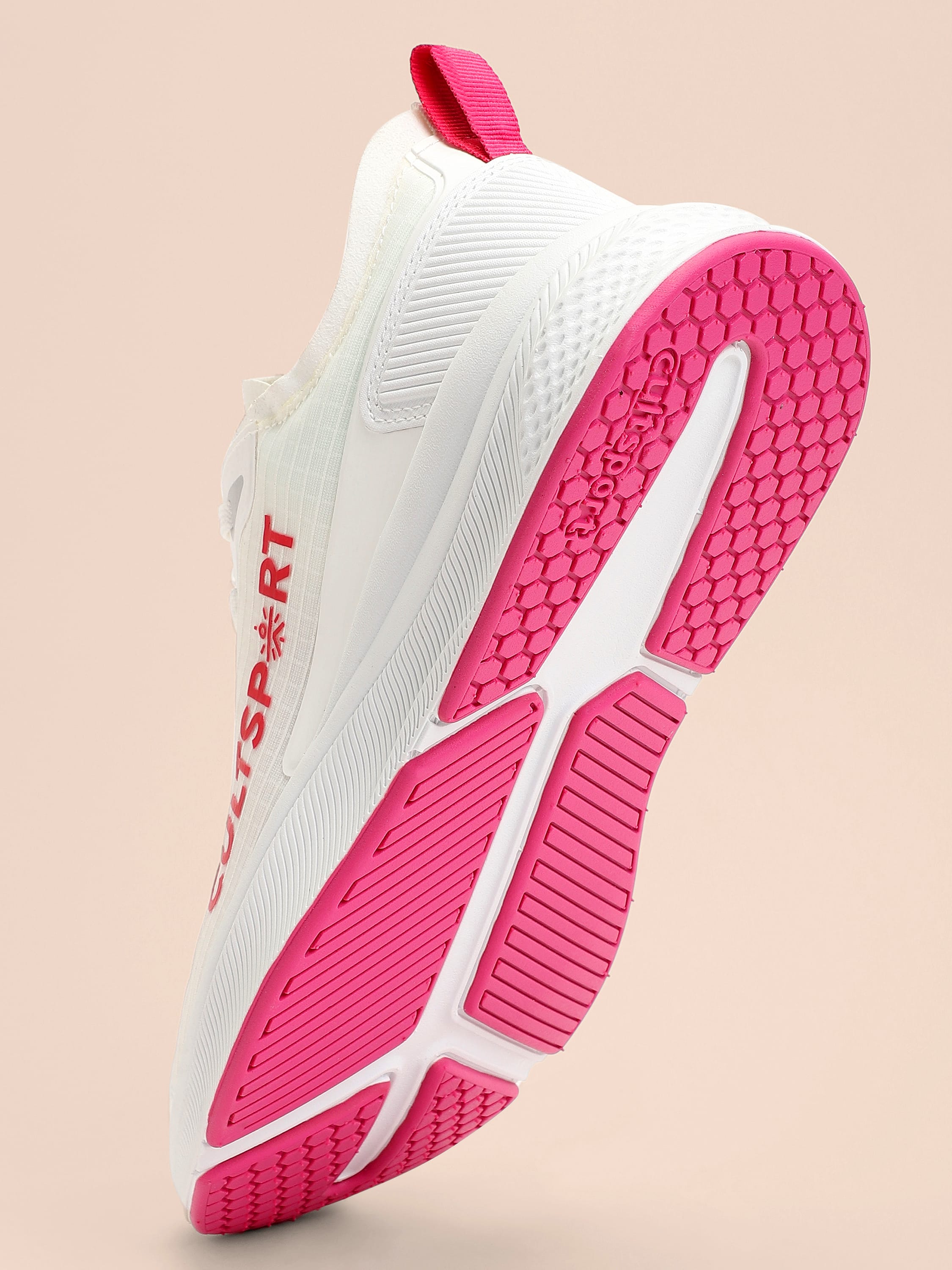 cult Comfort Women Running Shoes - White/Red