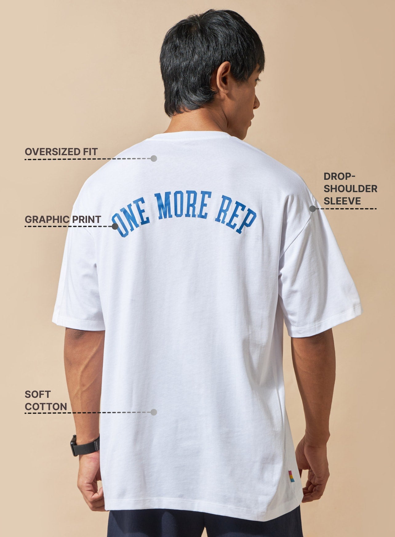 One More Rep Back Printed T-shirt