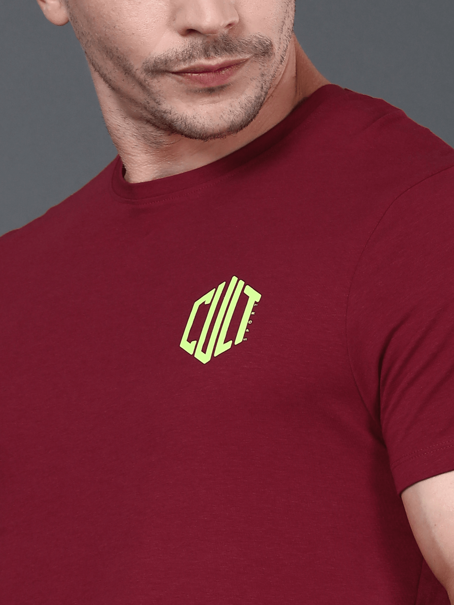 Bamboo Cloud Burgundy Casual Tee