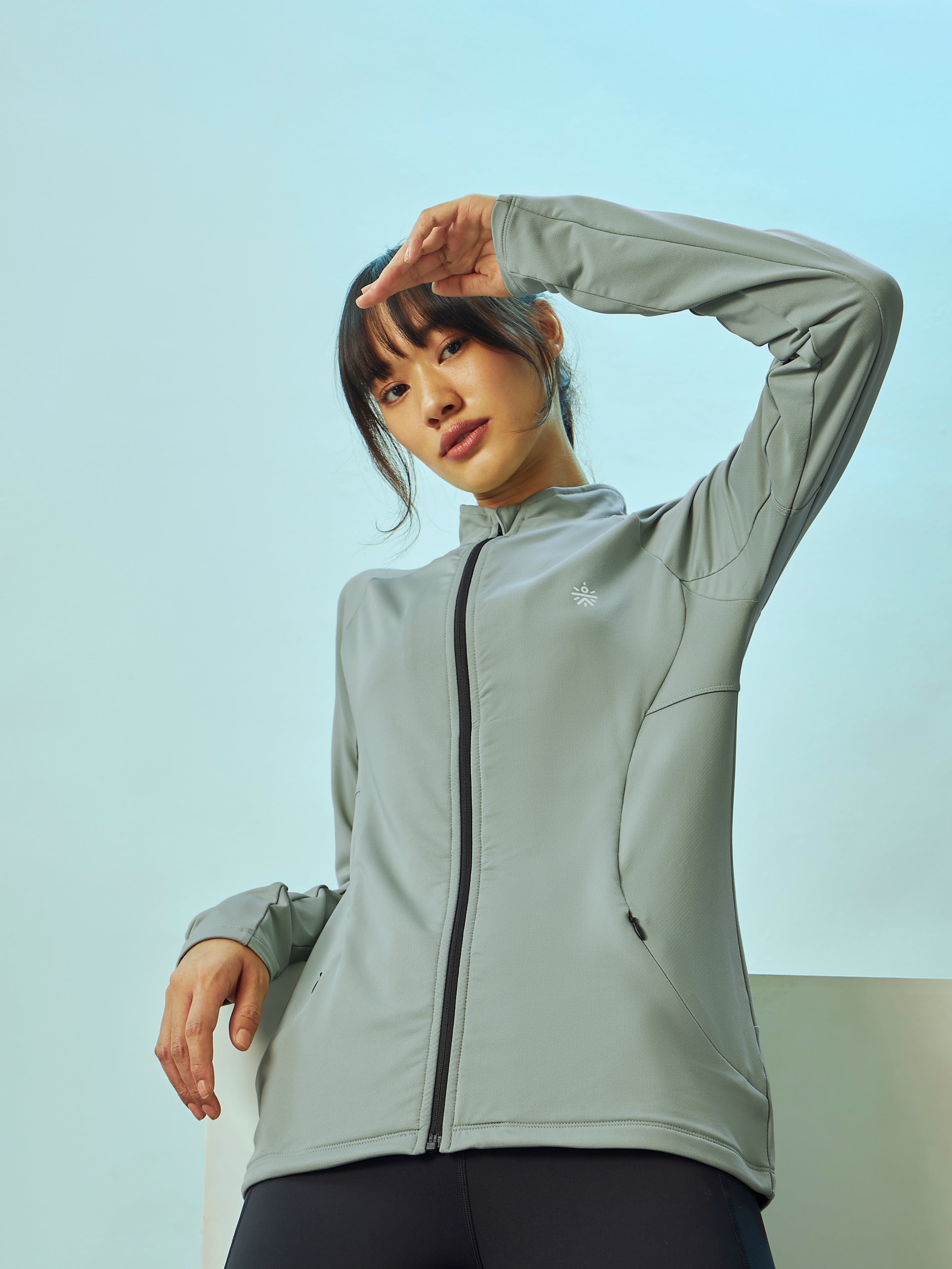 Zip-Front Jacket with Side Pockets