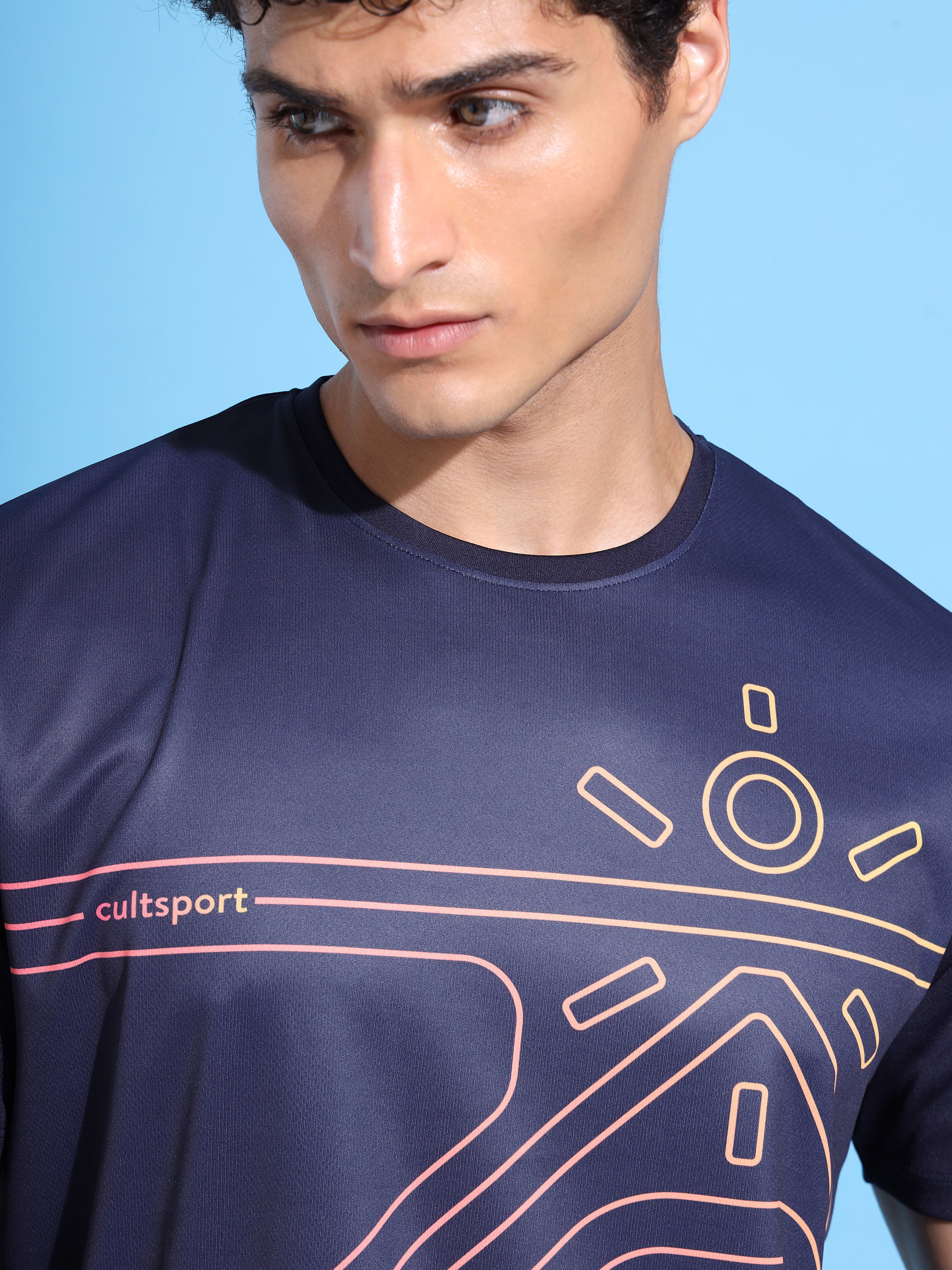 Graphic Print Performance T-shirt