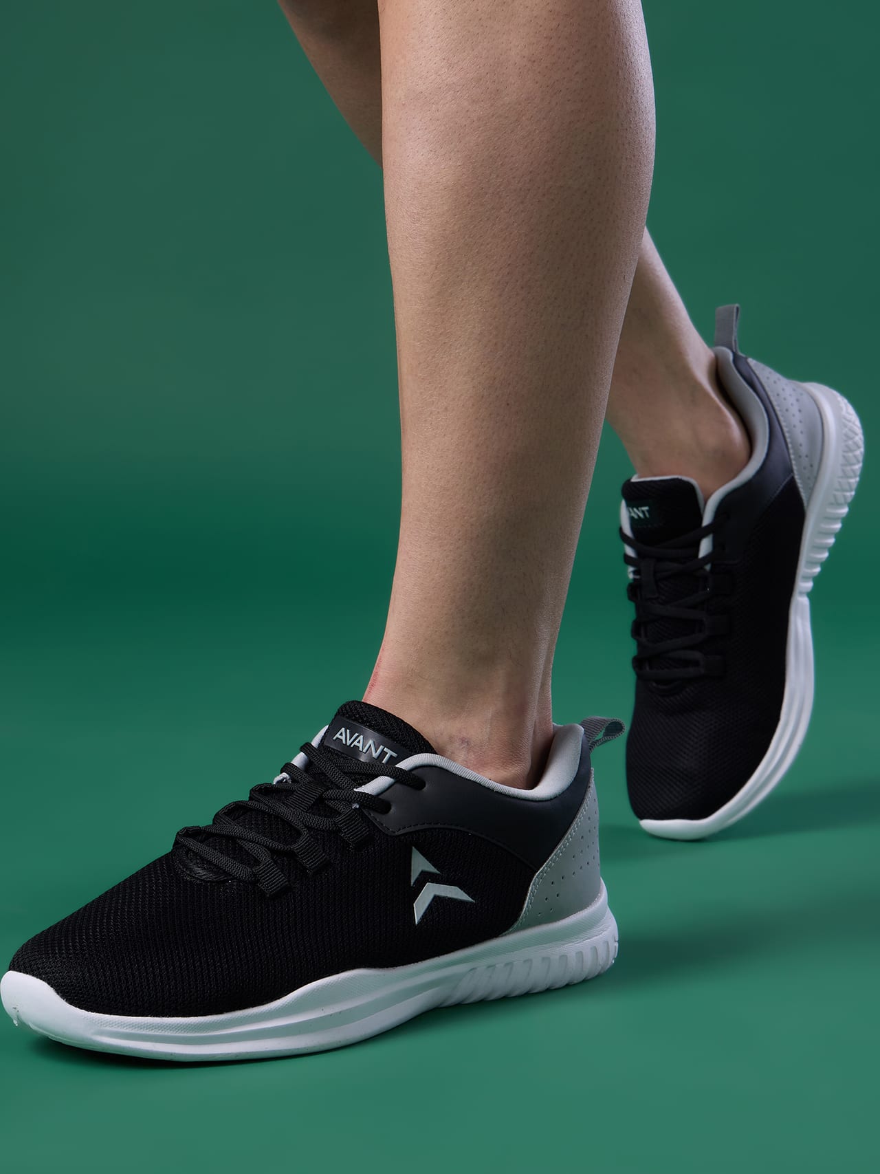 Avant Men's Pulse Walking Shoes - Black/Grey